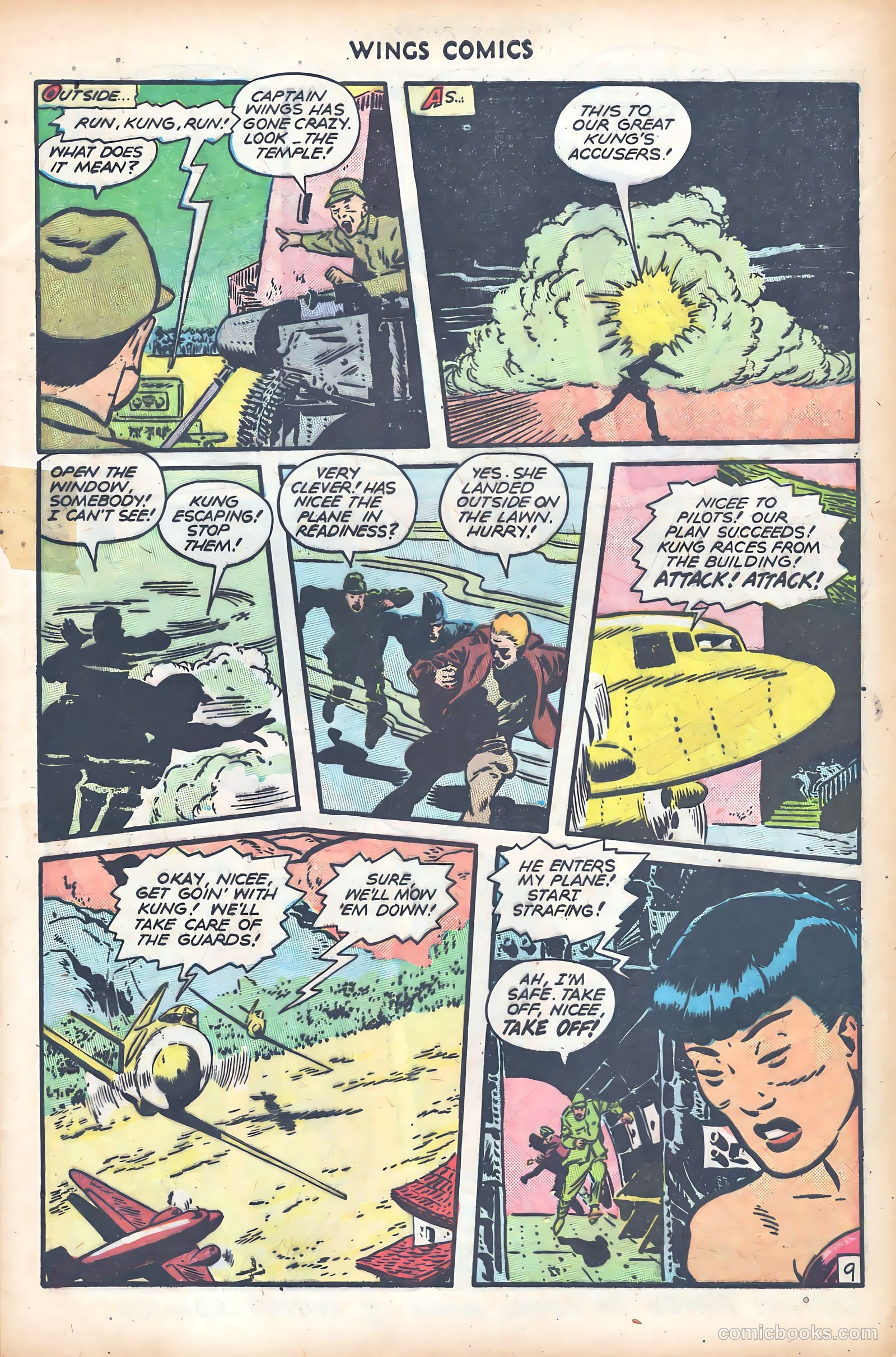 Wings Comics #81 (1947) — page 11 of 52