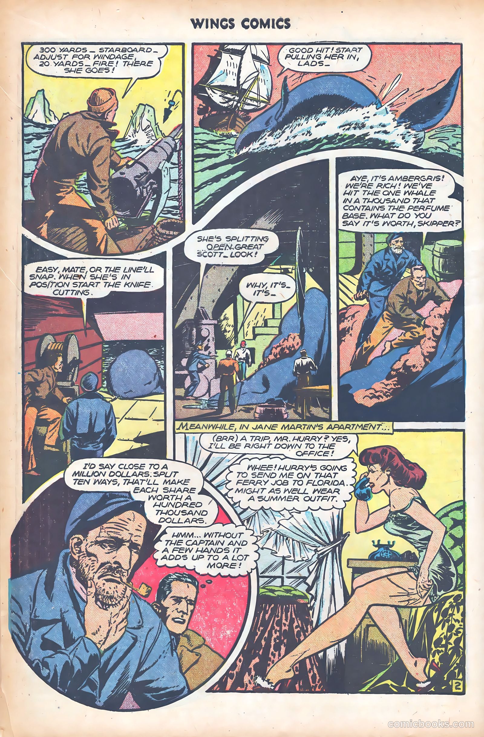 Wings Comics #81 (1947) — page 14 of 52