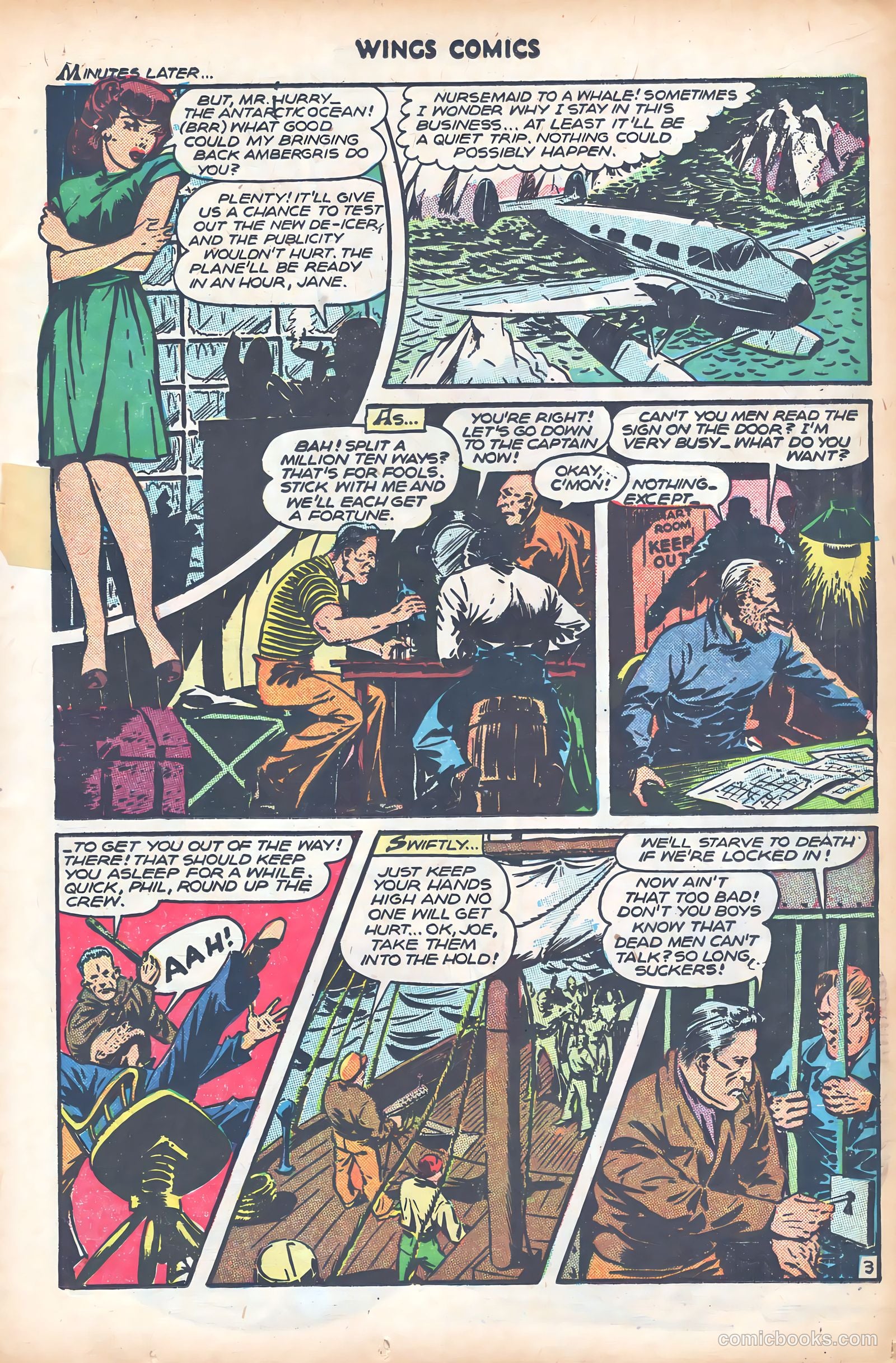 Wings Comics #81 (1947) — page 15 of 52
