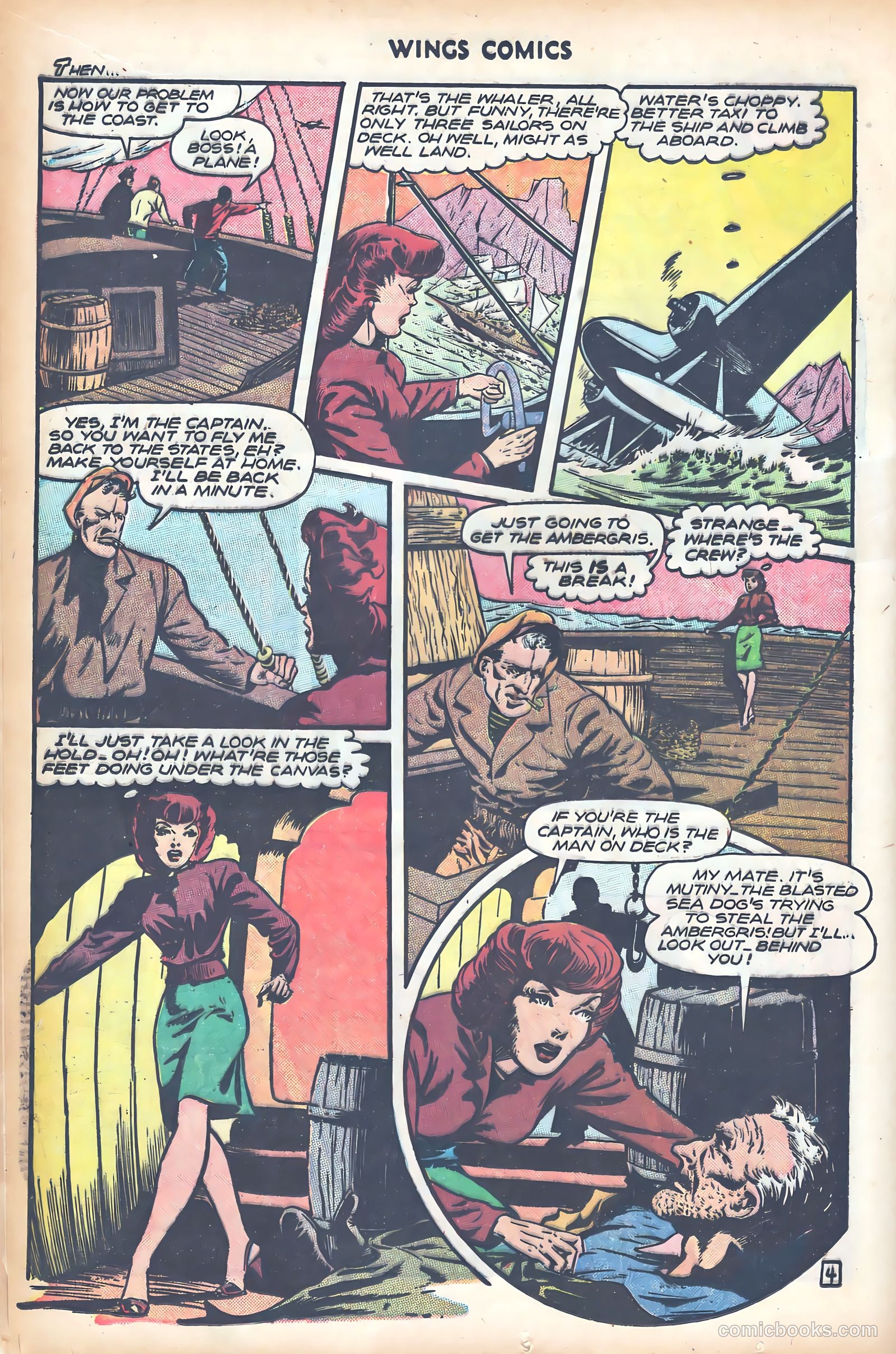 Wings Comics #81 (1947) — page 16 of 52
