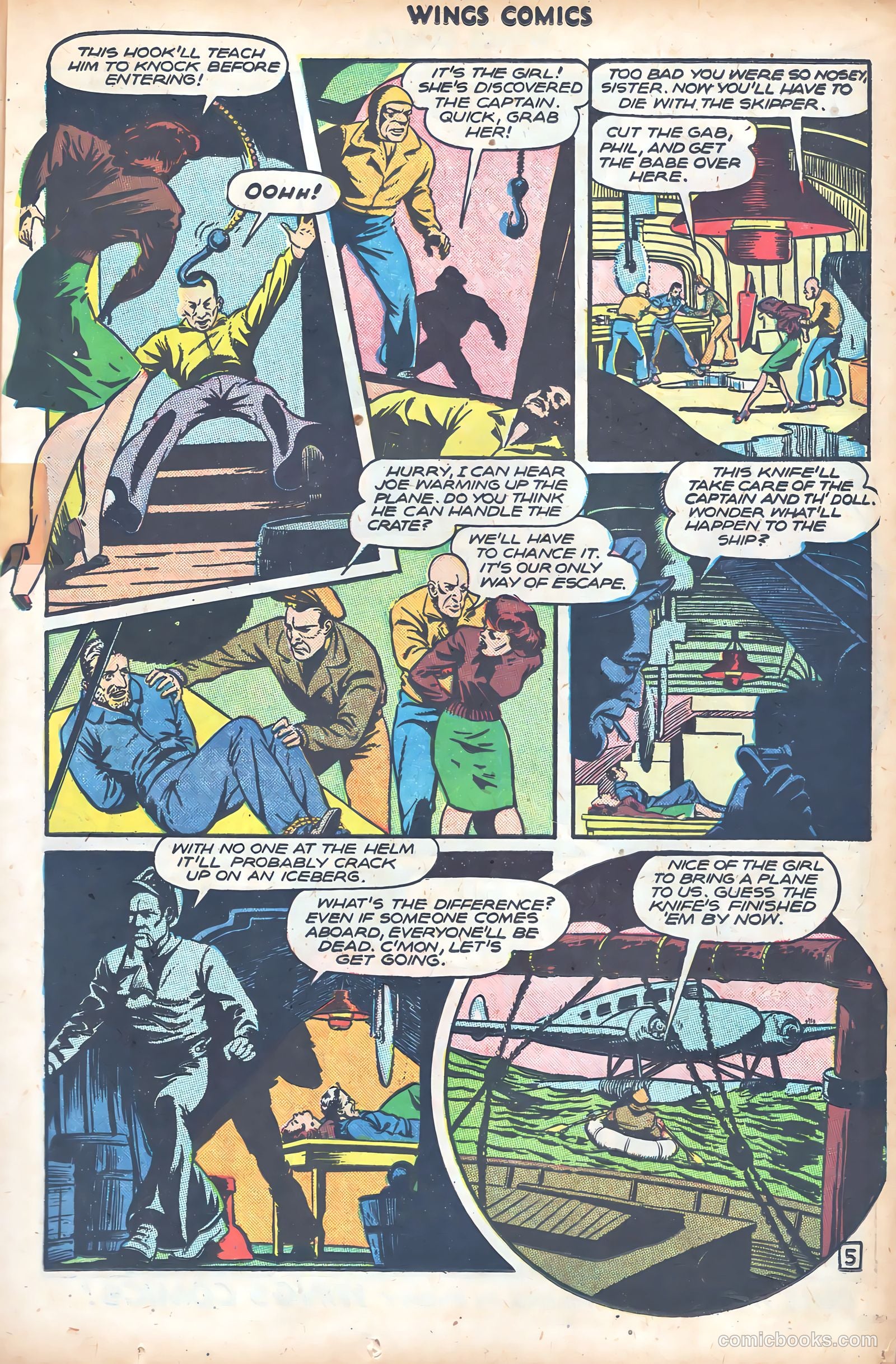 Wings Comics #81 (1947) — page 17 of 52