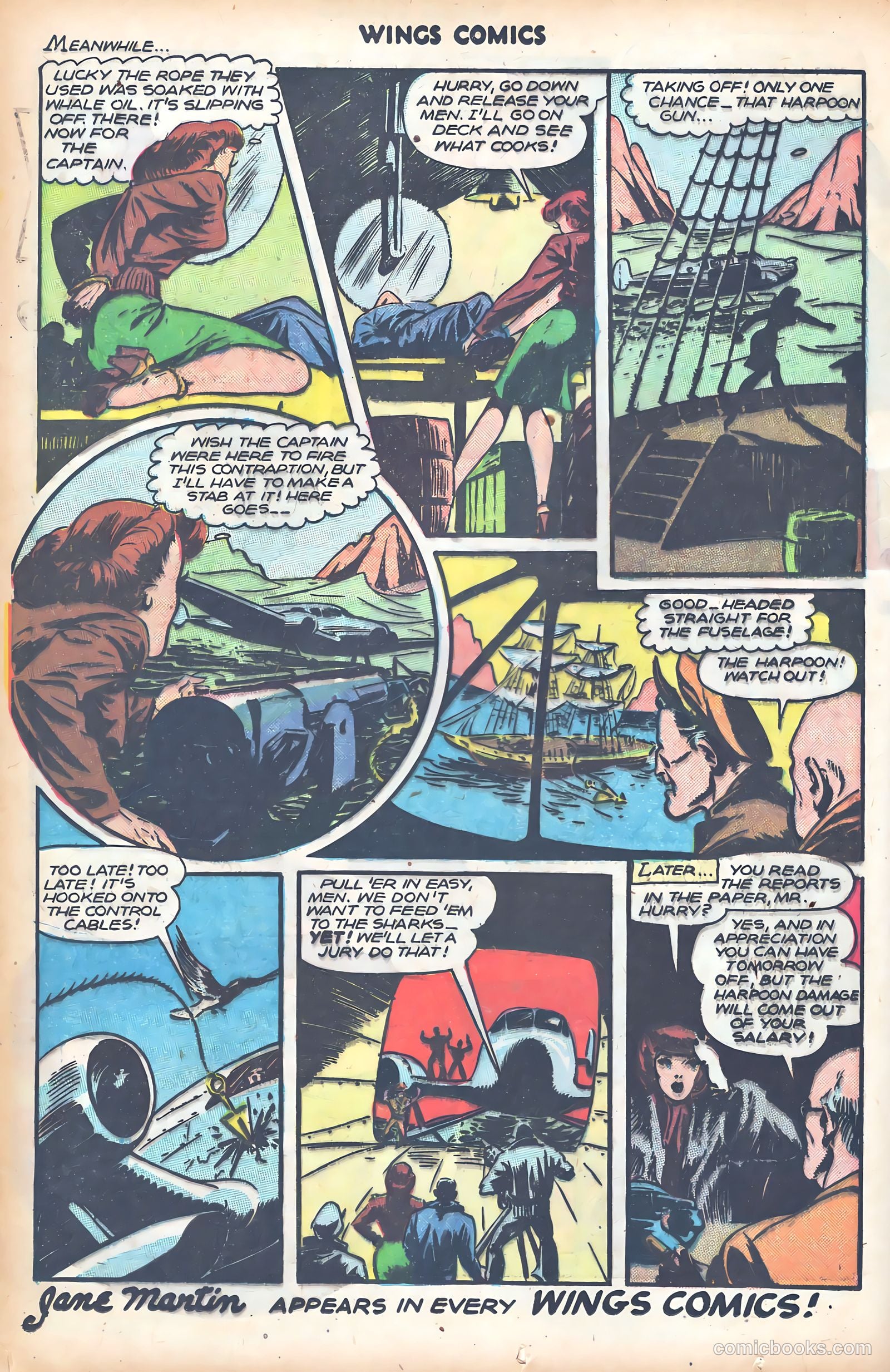 Wings Comics #81 (1947) — page 18 of 52