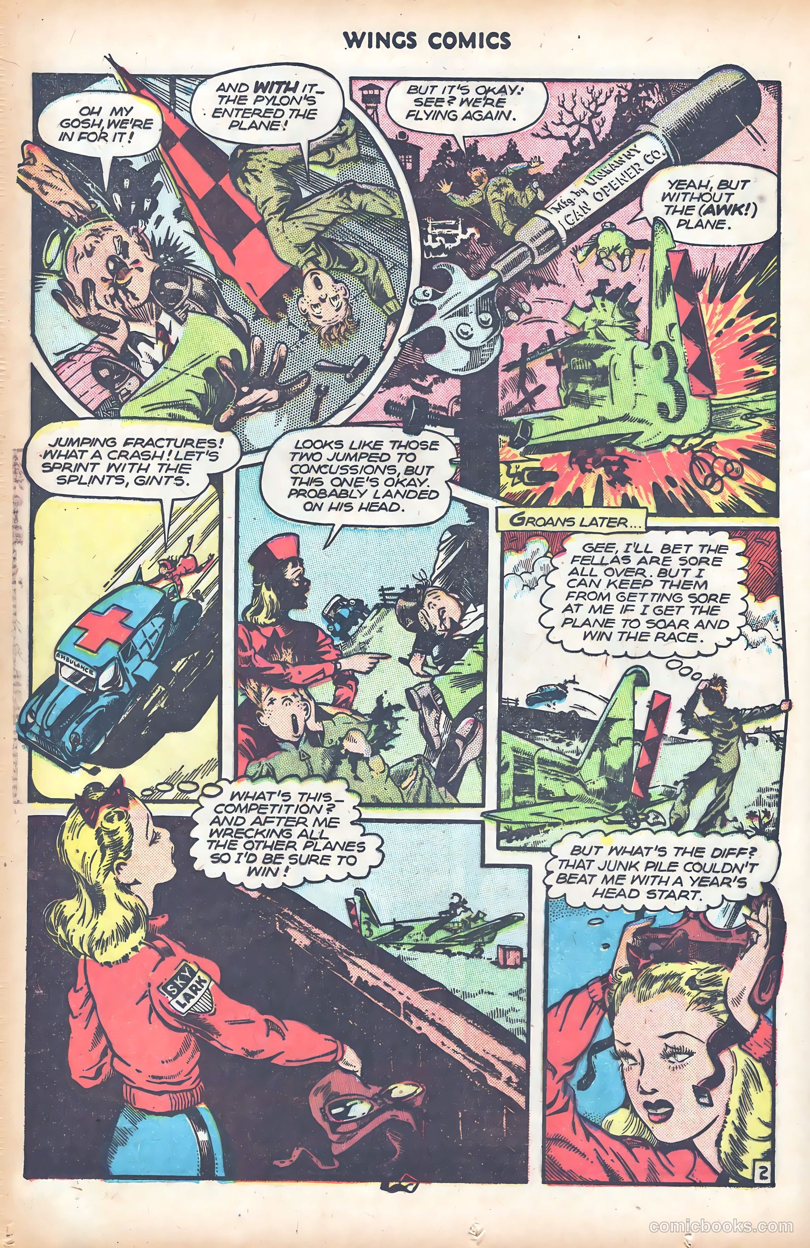 Wings Comics #81 (1947) — page 20 of 52