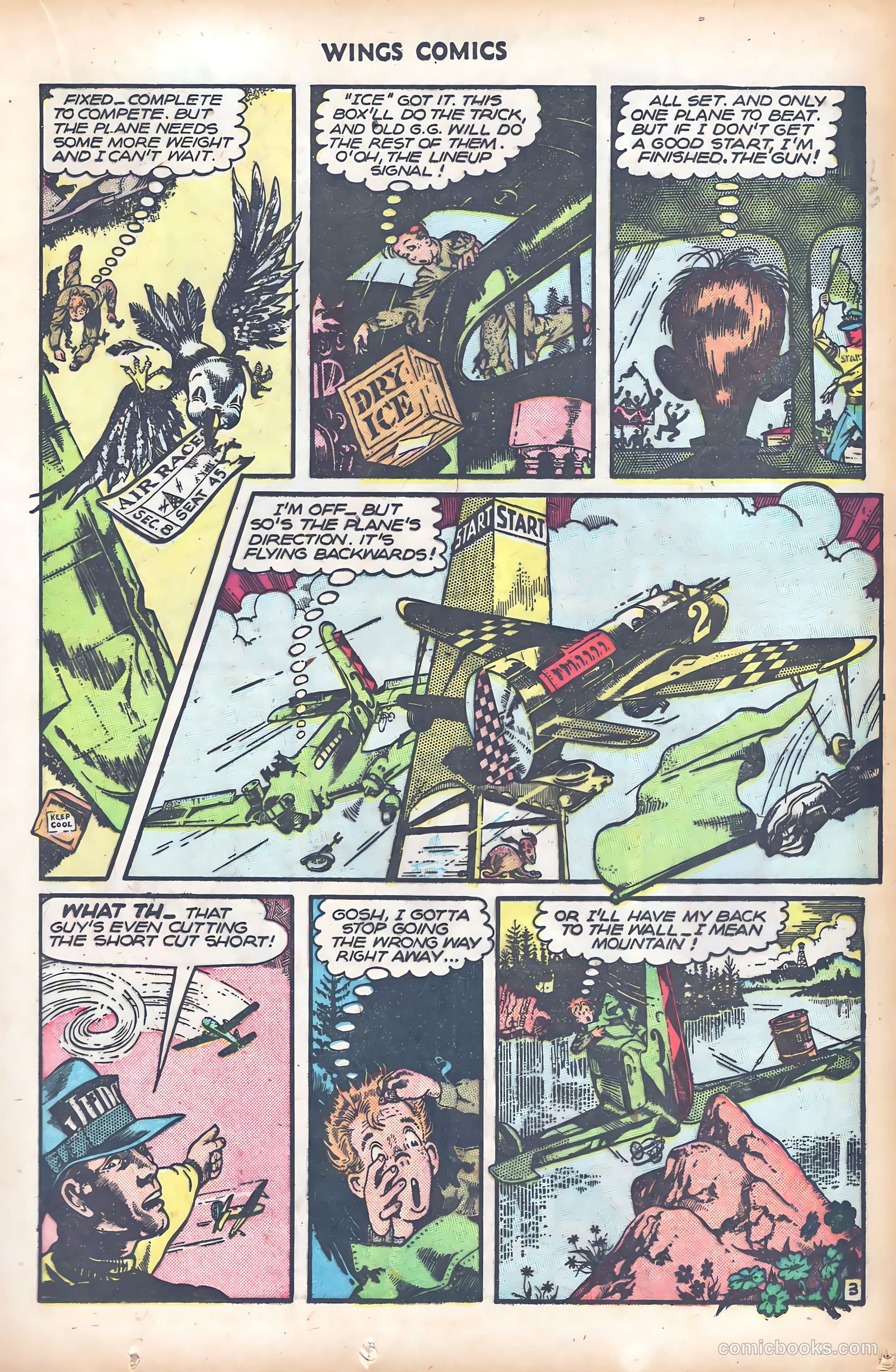 Wings Comics #81 (1947) — page 21 of 52
