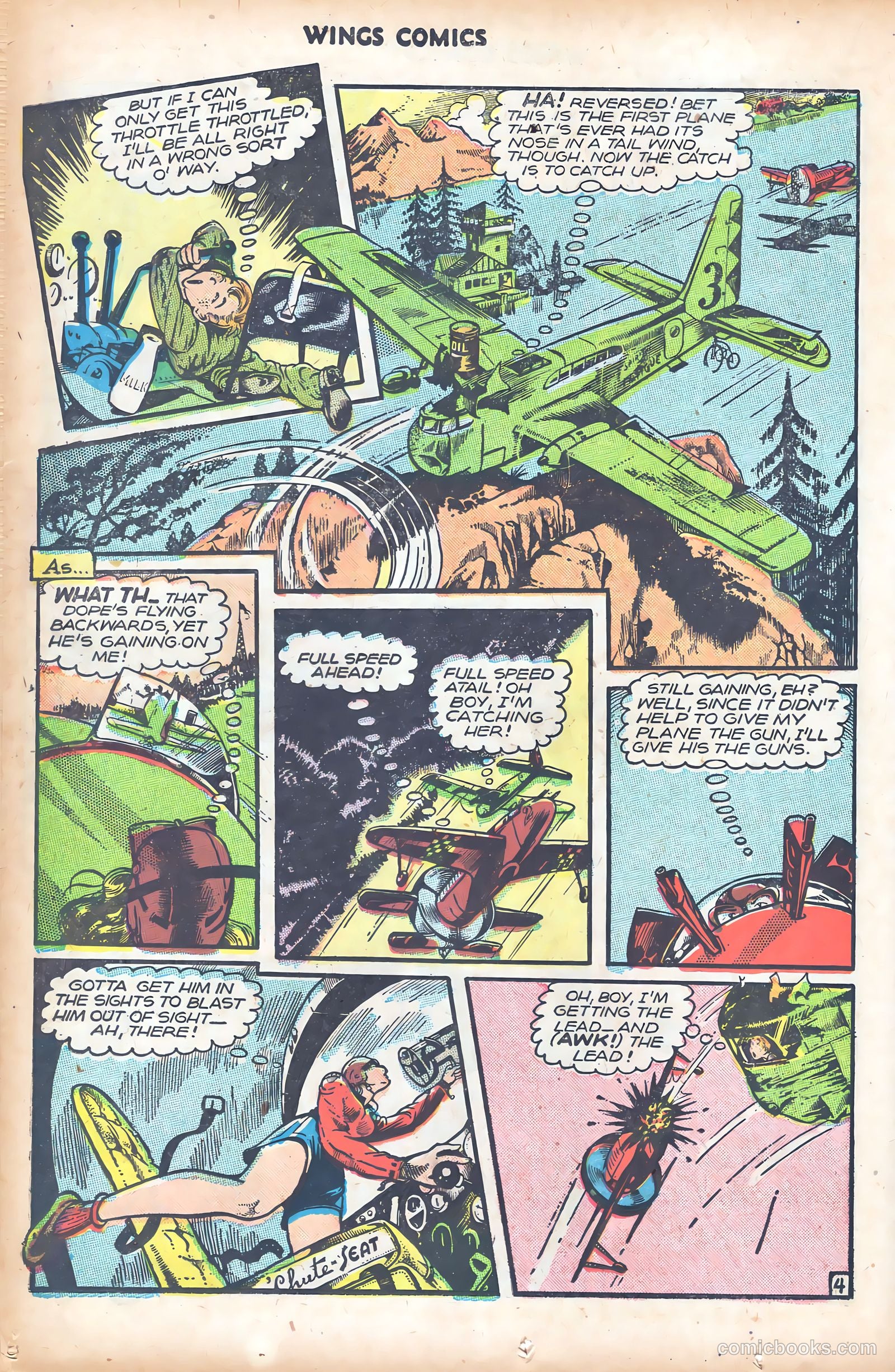 Wings Comics #81 (1947) — page 22 of 52