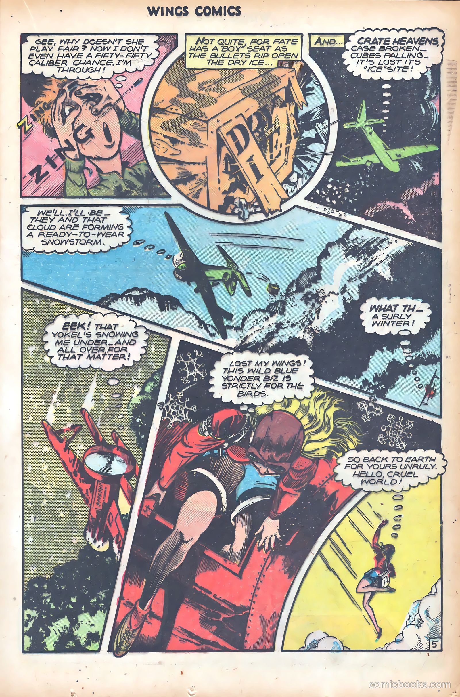 Wings Comics #81 (1947) — page 23 of 52