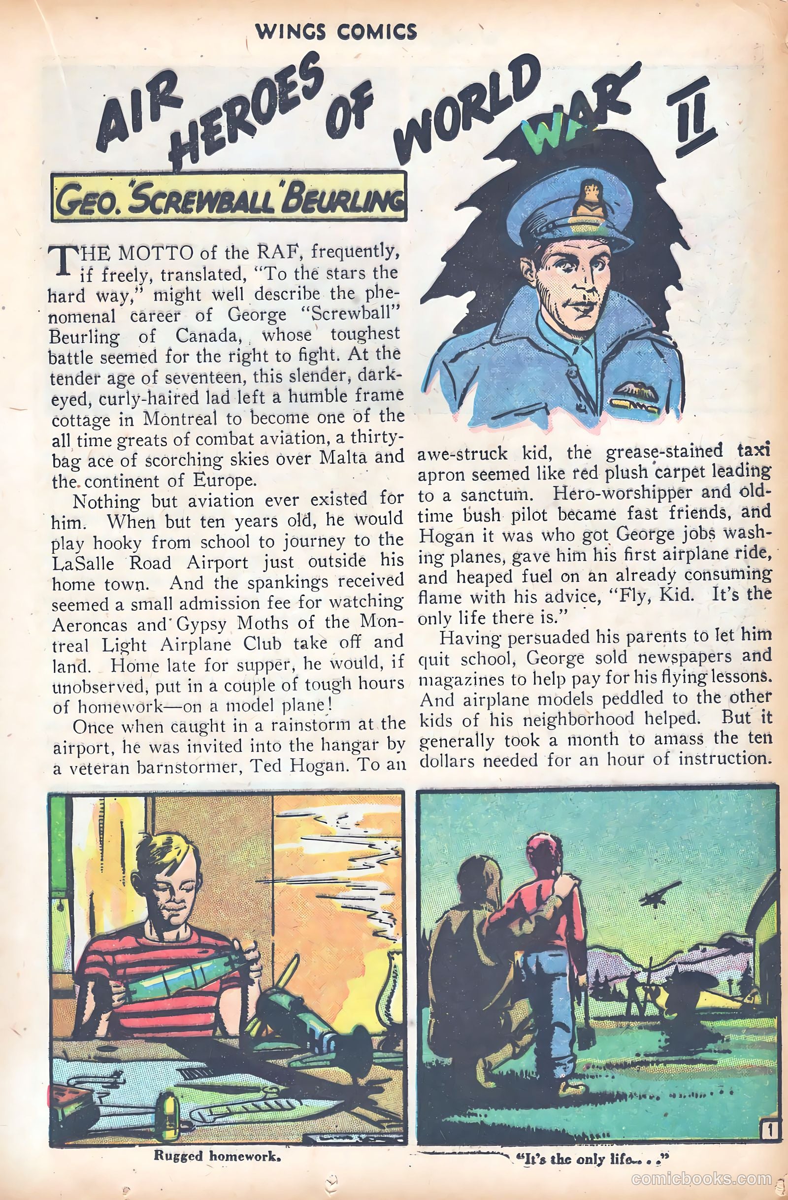Wings Comics #81 (1947) — page 25 of 52