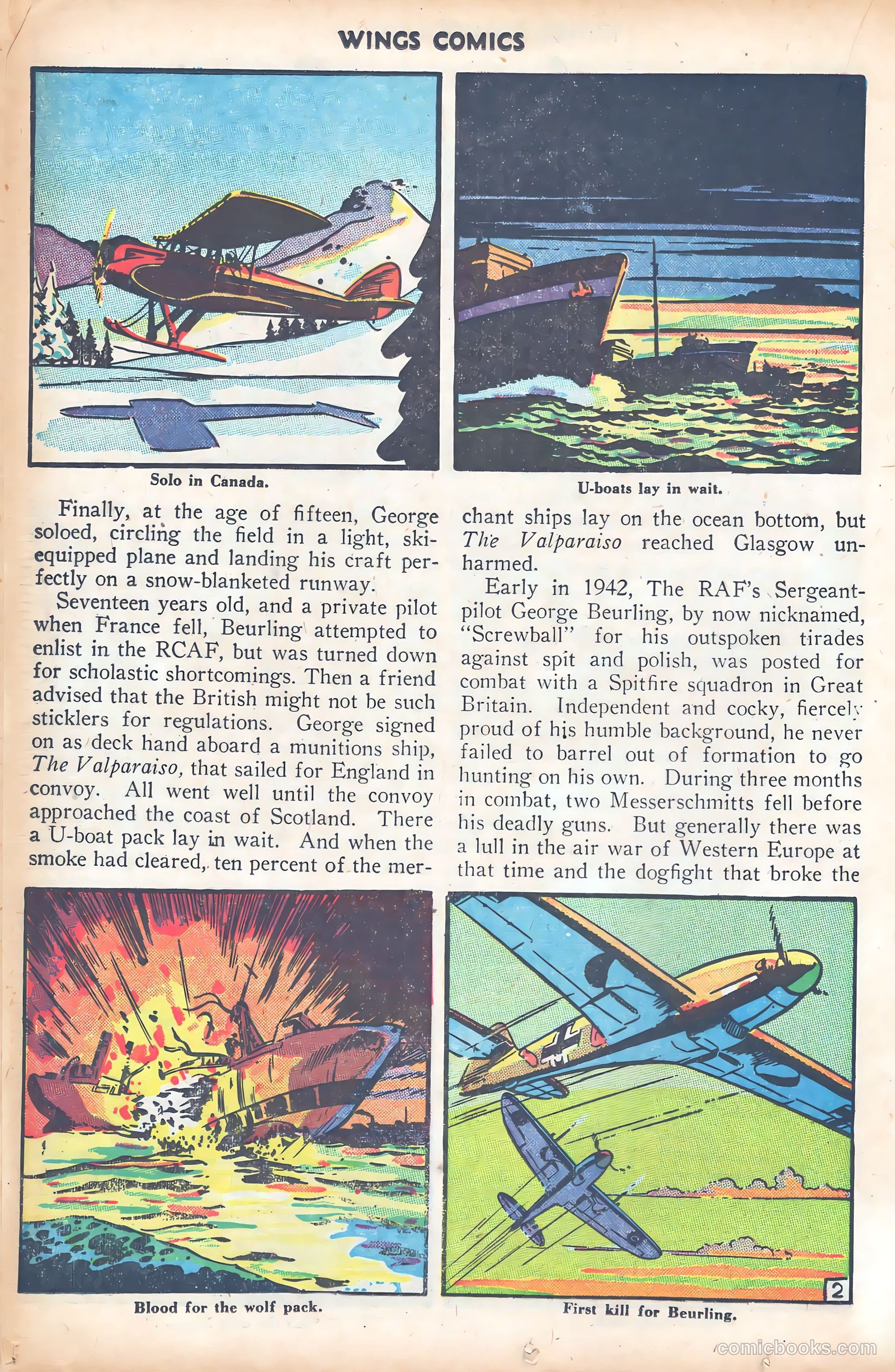 Wings Comics #81 (1947) — page 26 of 52