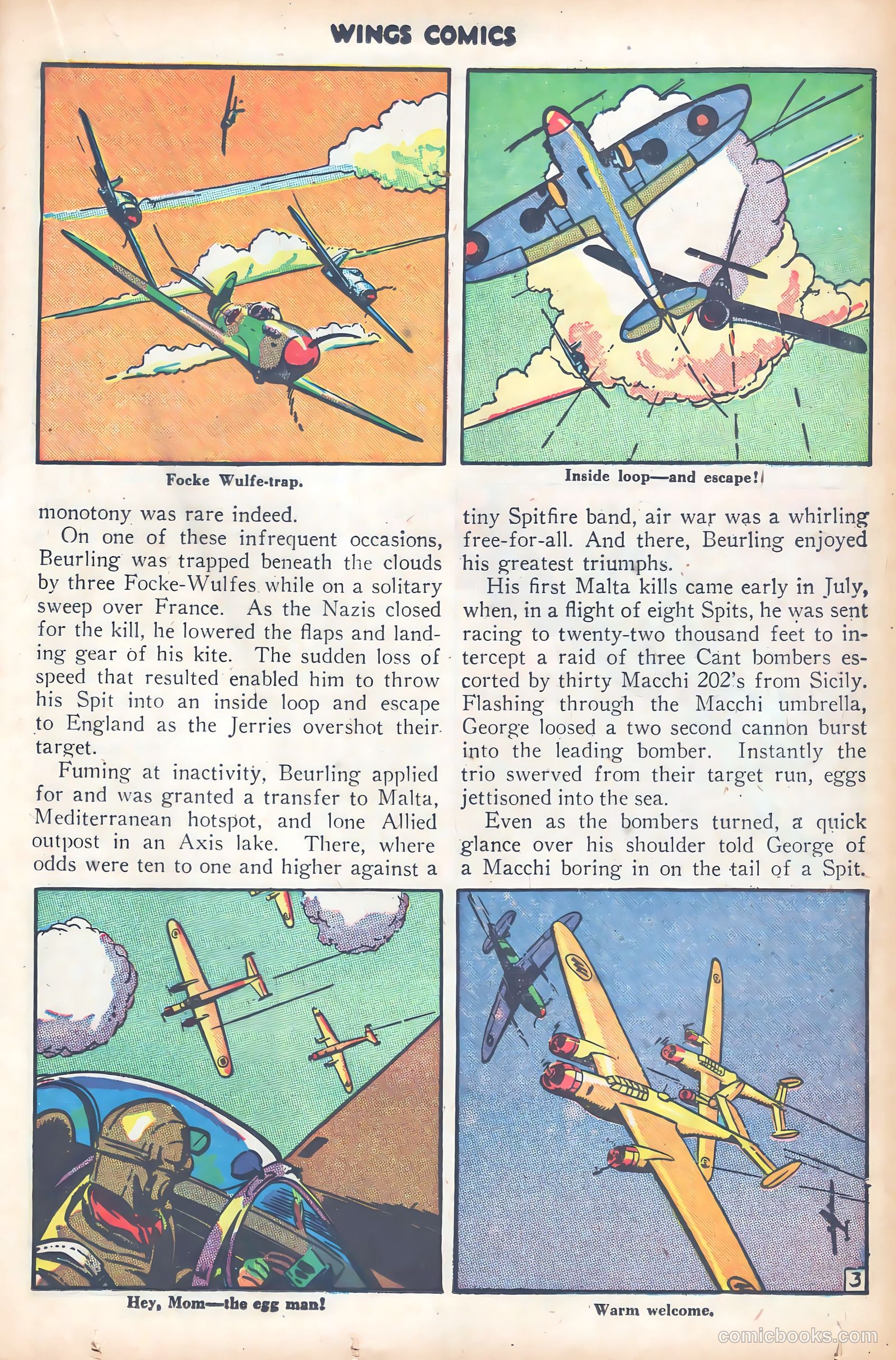 Wings Comics #81 (1947) — page 27 of 52