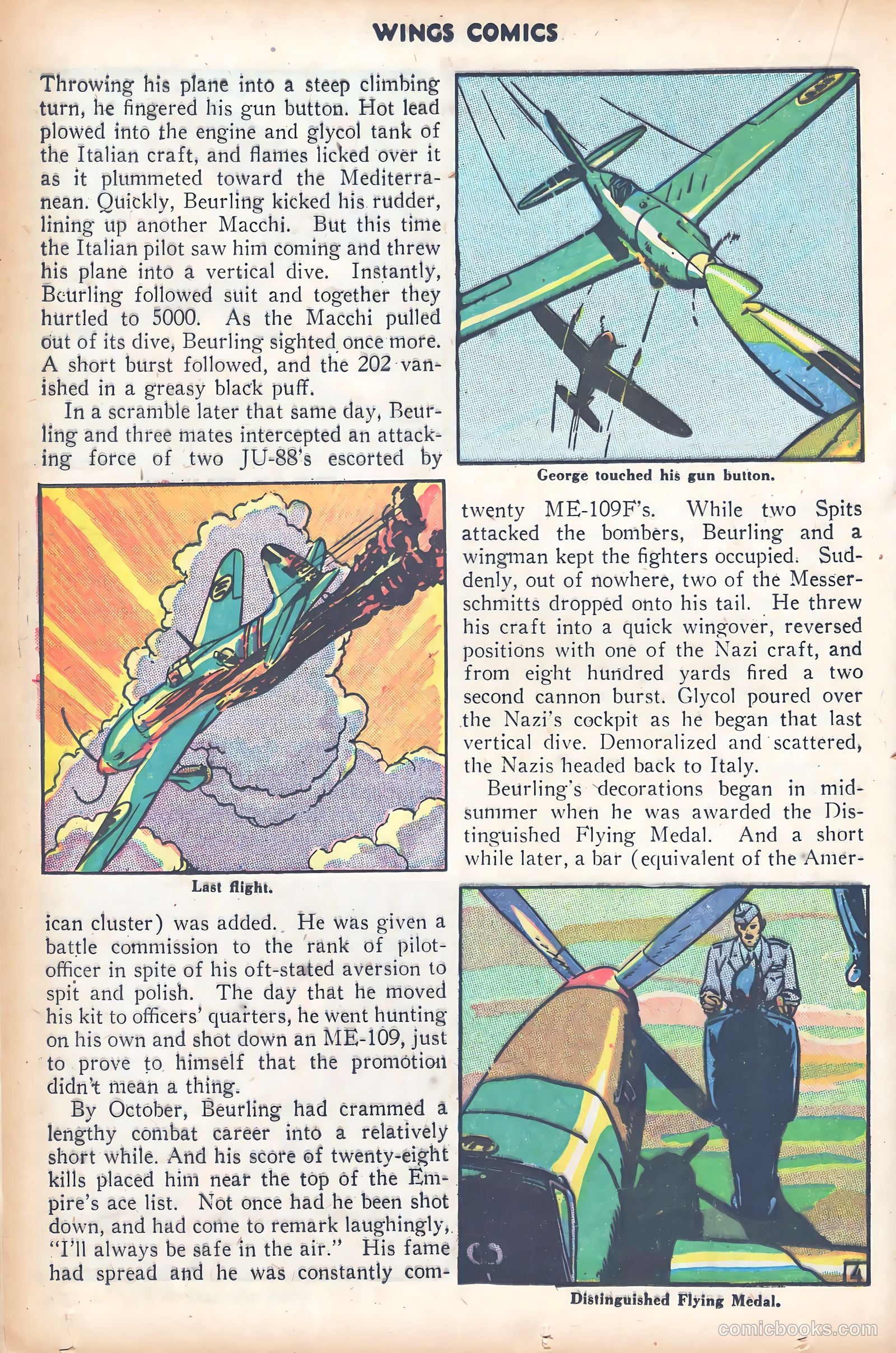 Wings Comics #81 (1947) — page 28 of 52
