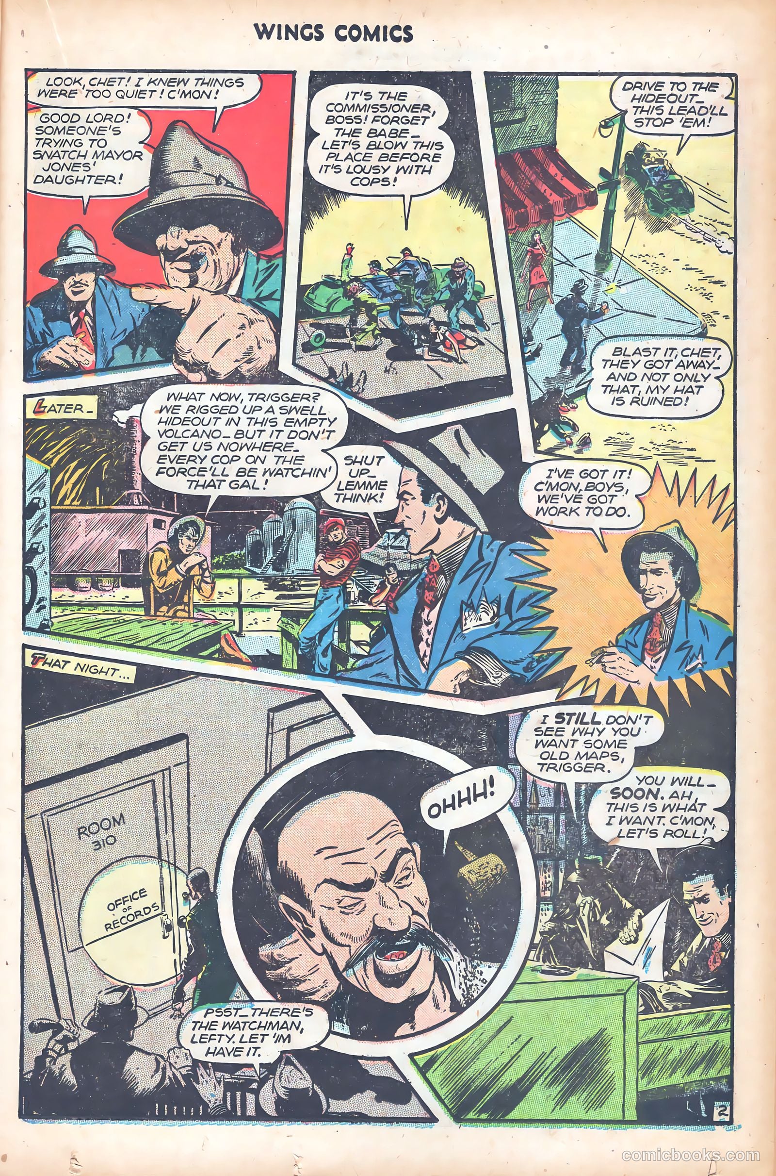 Wings Comics #81 (1947) — page 31 of 52