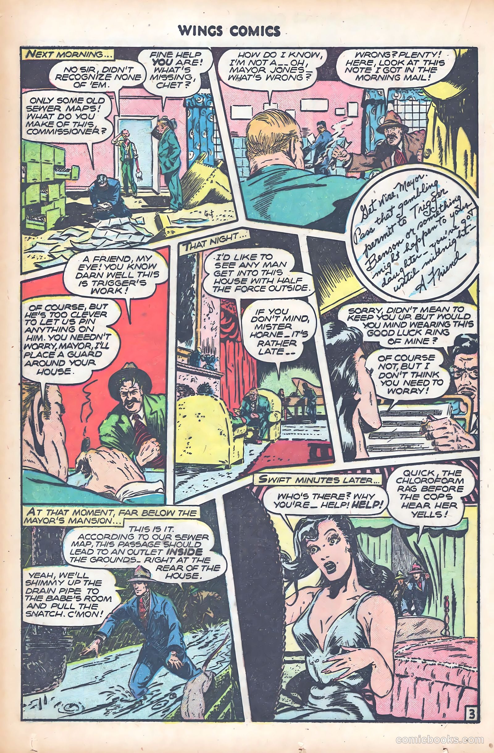 Wings Comics #81 (1947) — page 32 of 52