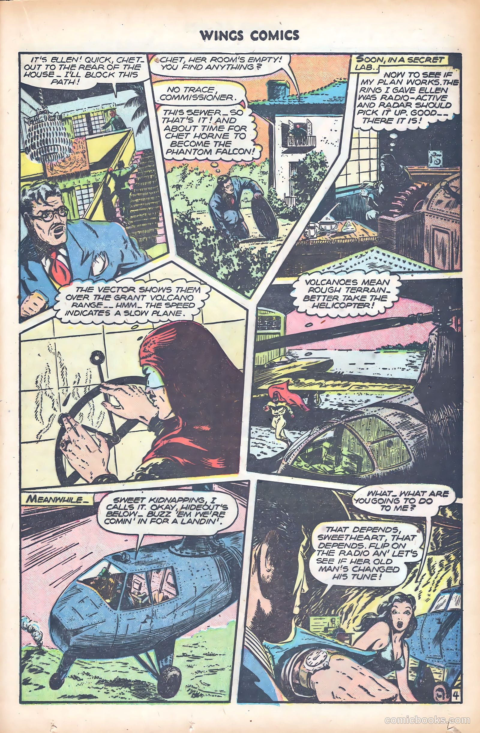 Wings Comics #81 (1947) — page 33 of 52