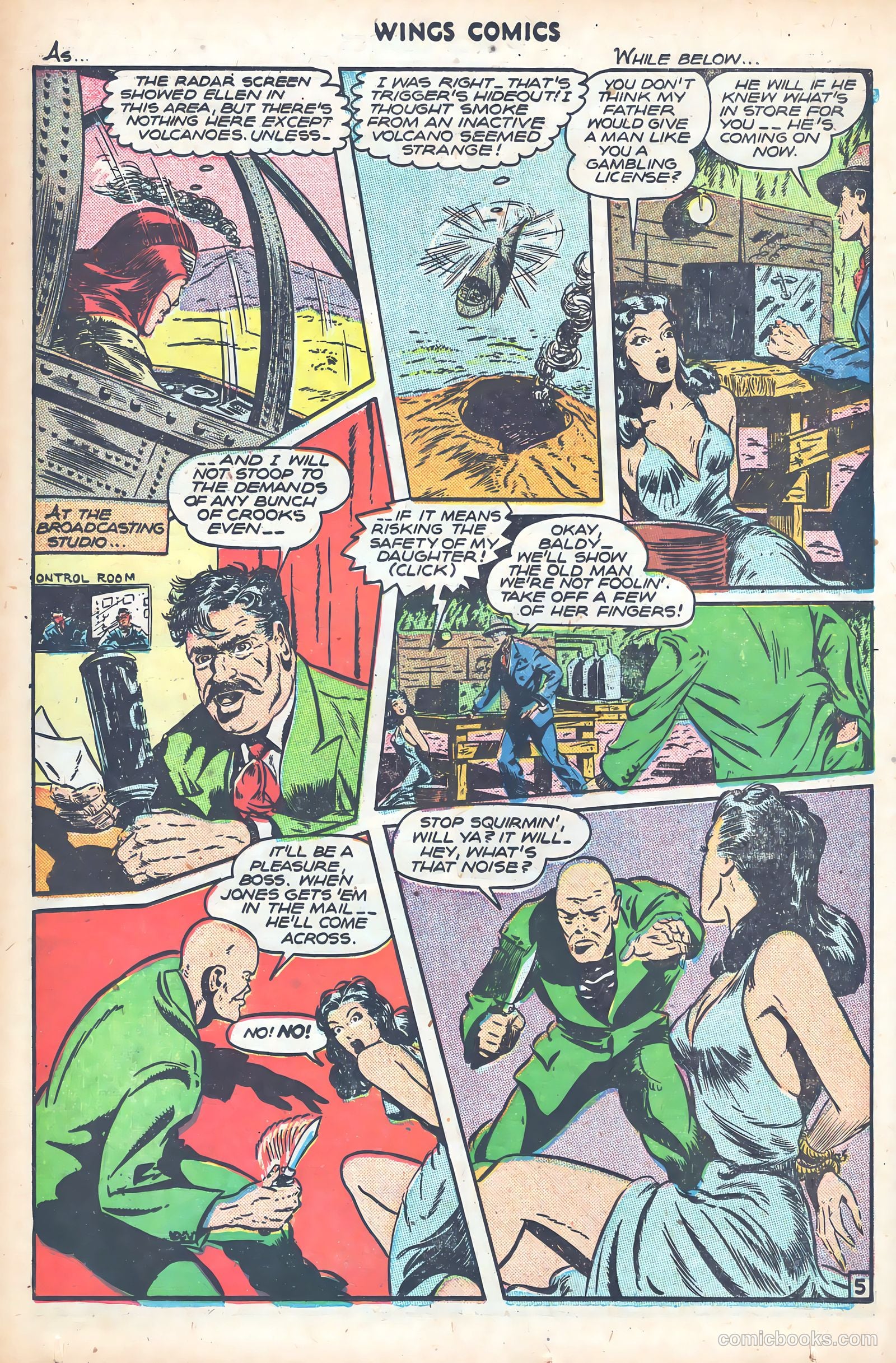 Wings Comics #81 (1947) — page 34 of 52