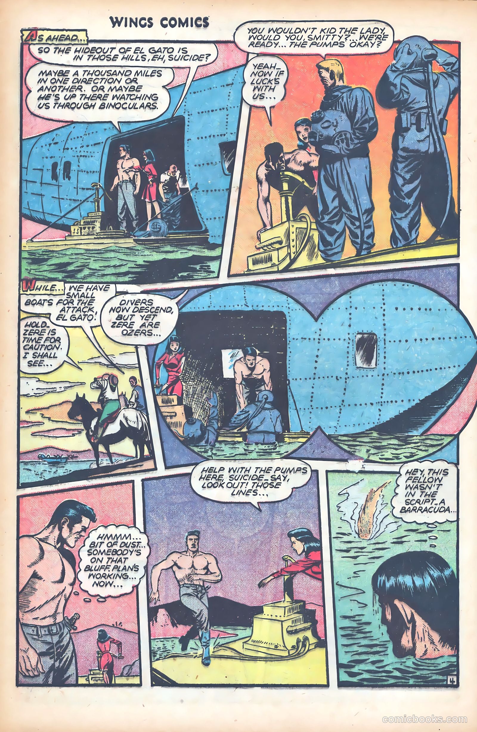 Wings Comics #81 (1947) — page 40 of 52