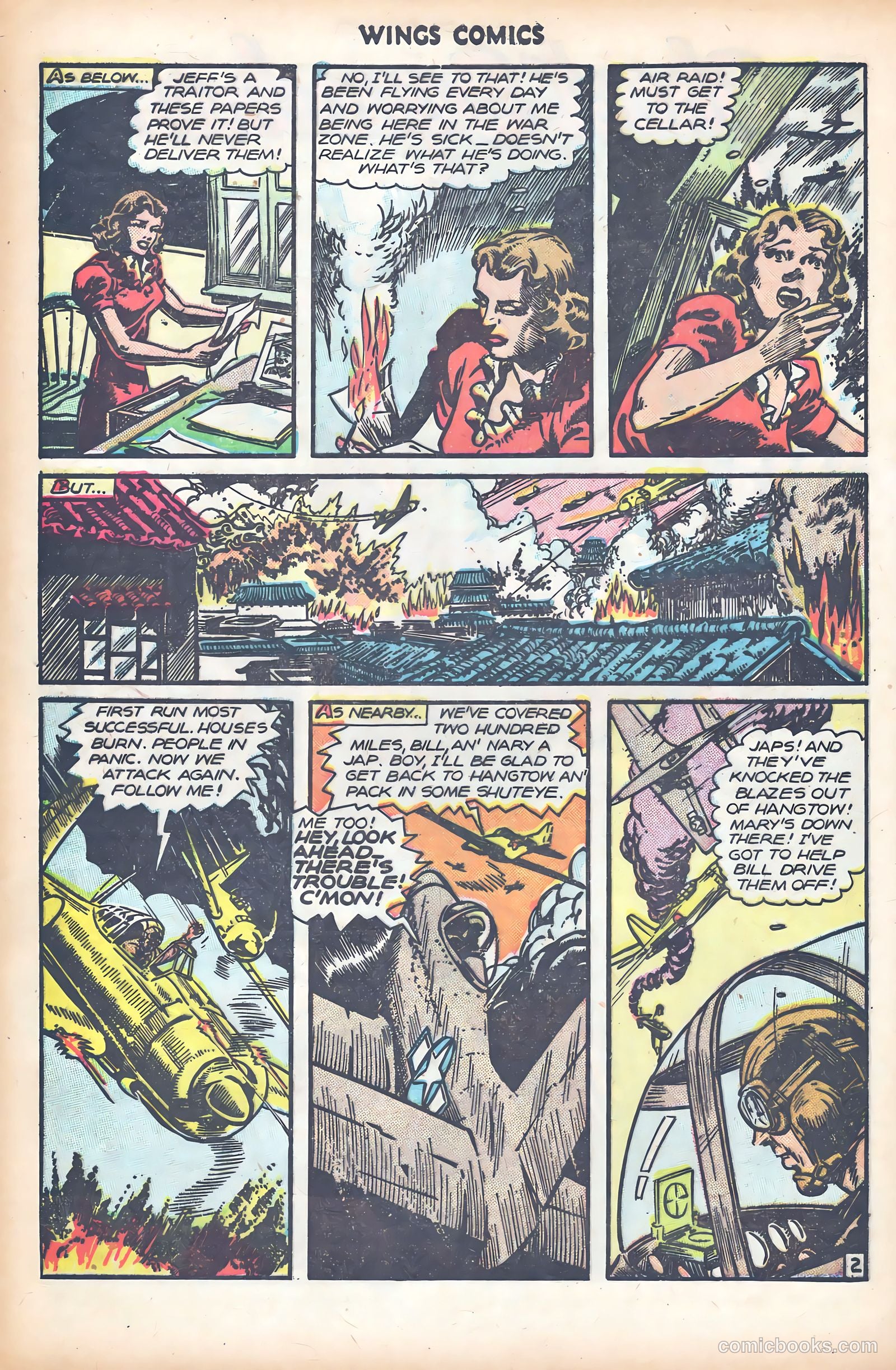 Wings Comics #81 (1947) — page 44 of 52