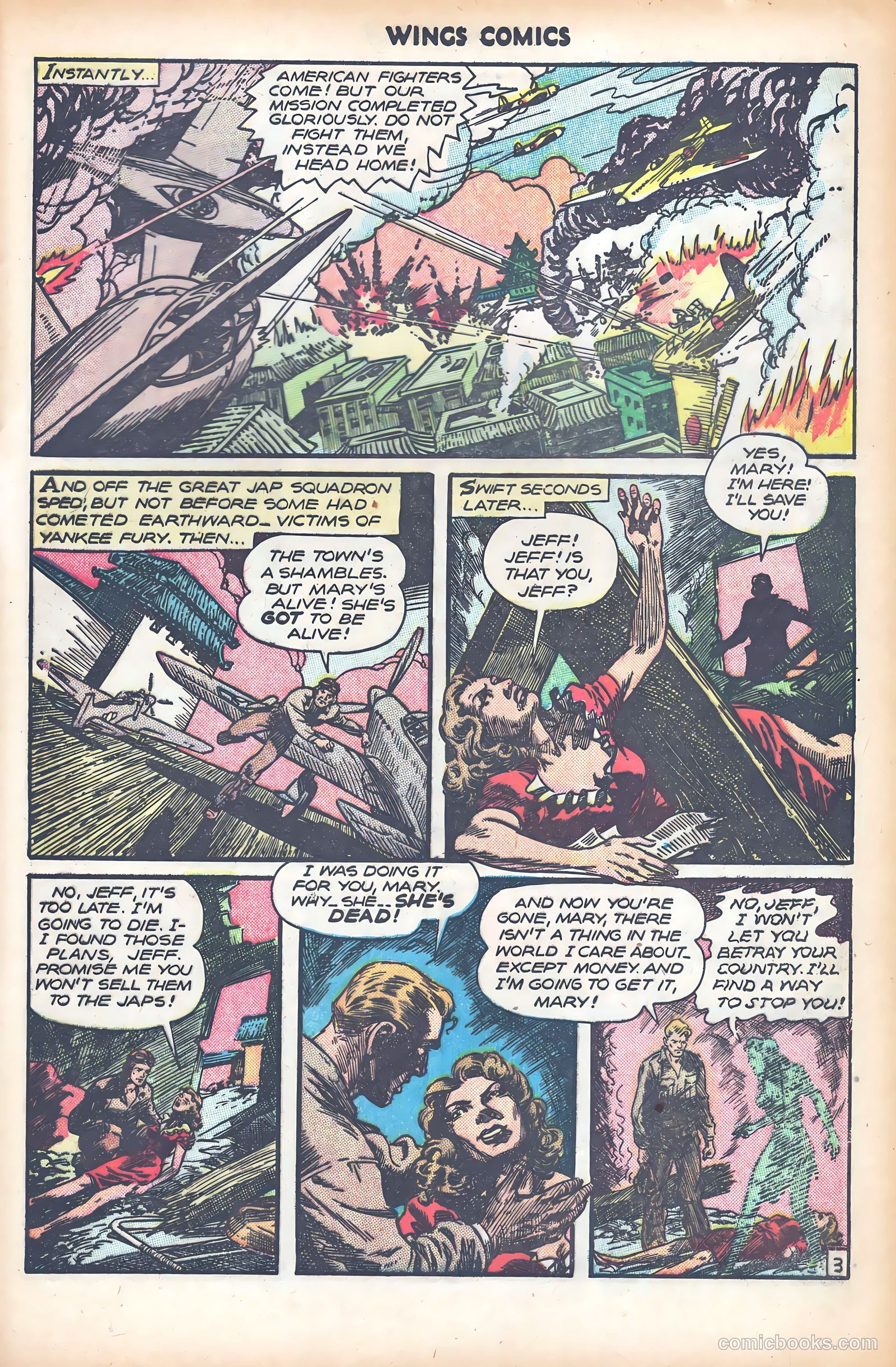 Wings Comics #81 (1947) — page 45 of 52