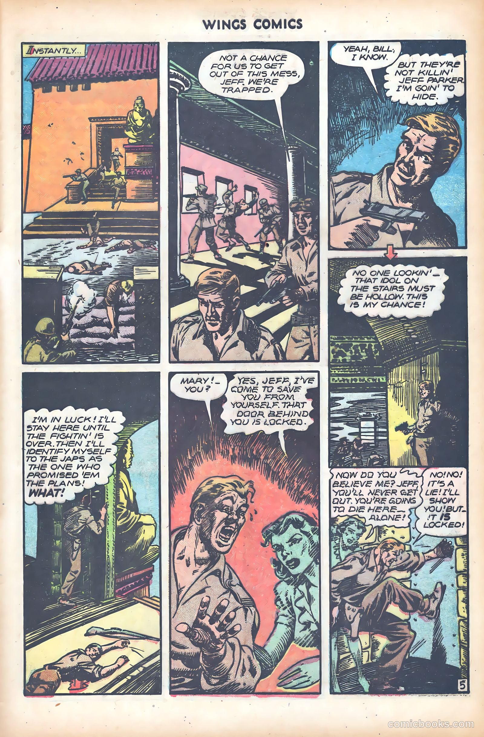 Wings Comics #81 (1947) — page 47 of 52