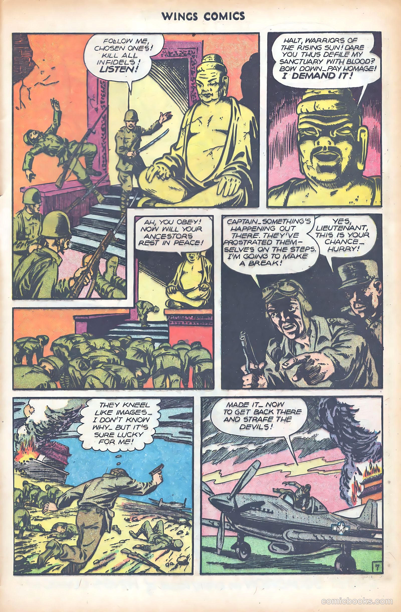 Wings Comics #81 (1947) — page 49 of 52