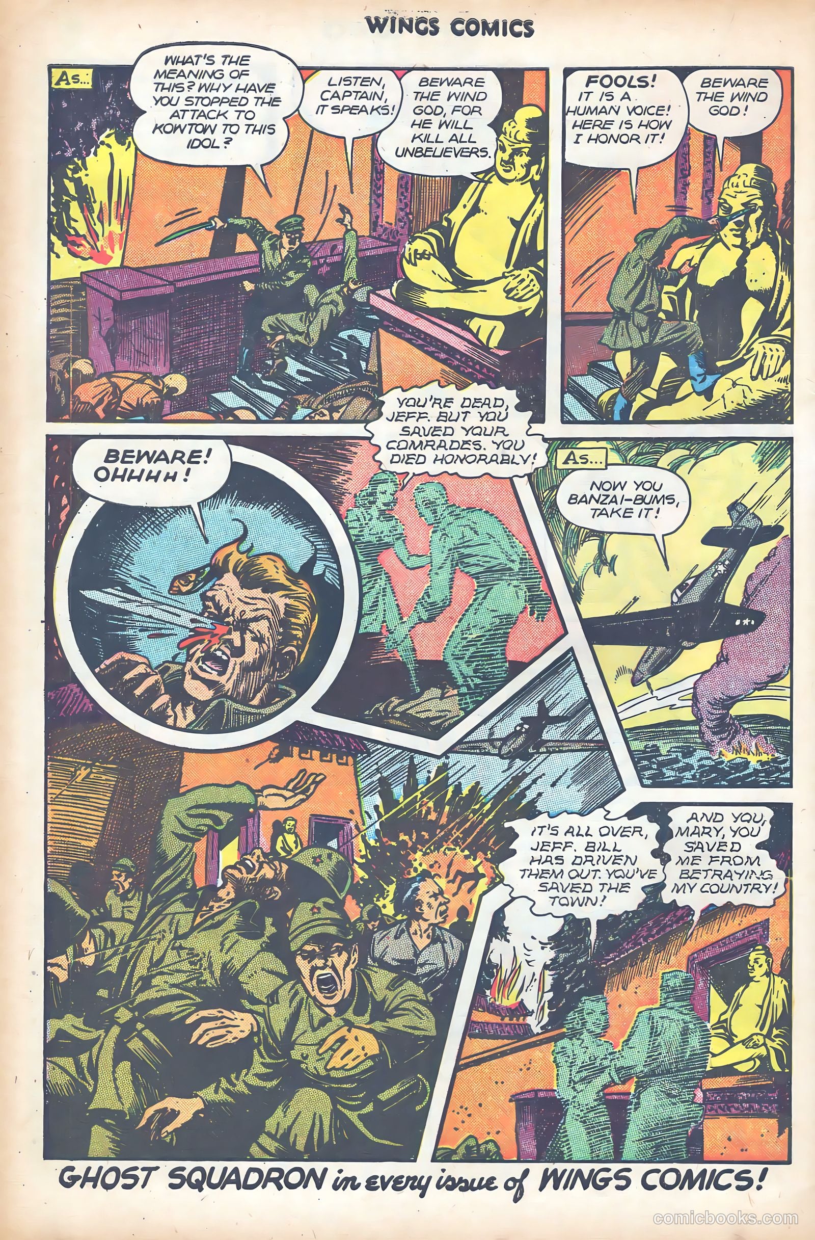 Wings Comics #81 (1947) — page 50 of 52