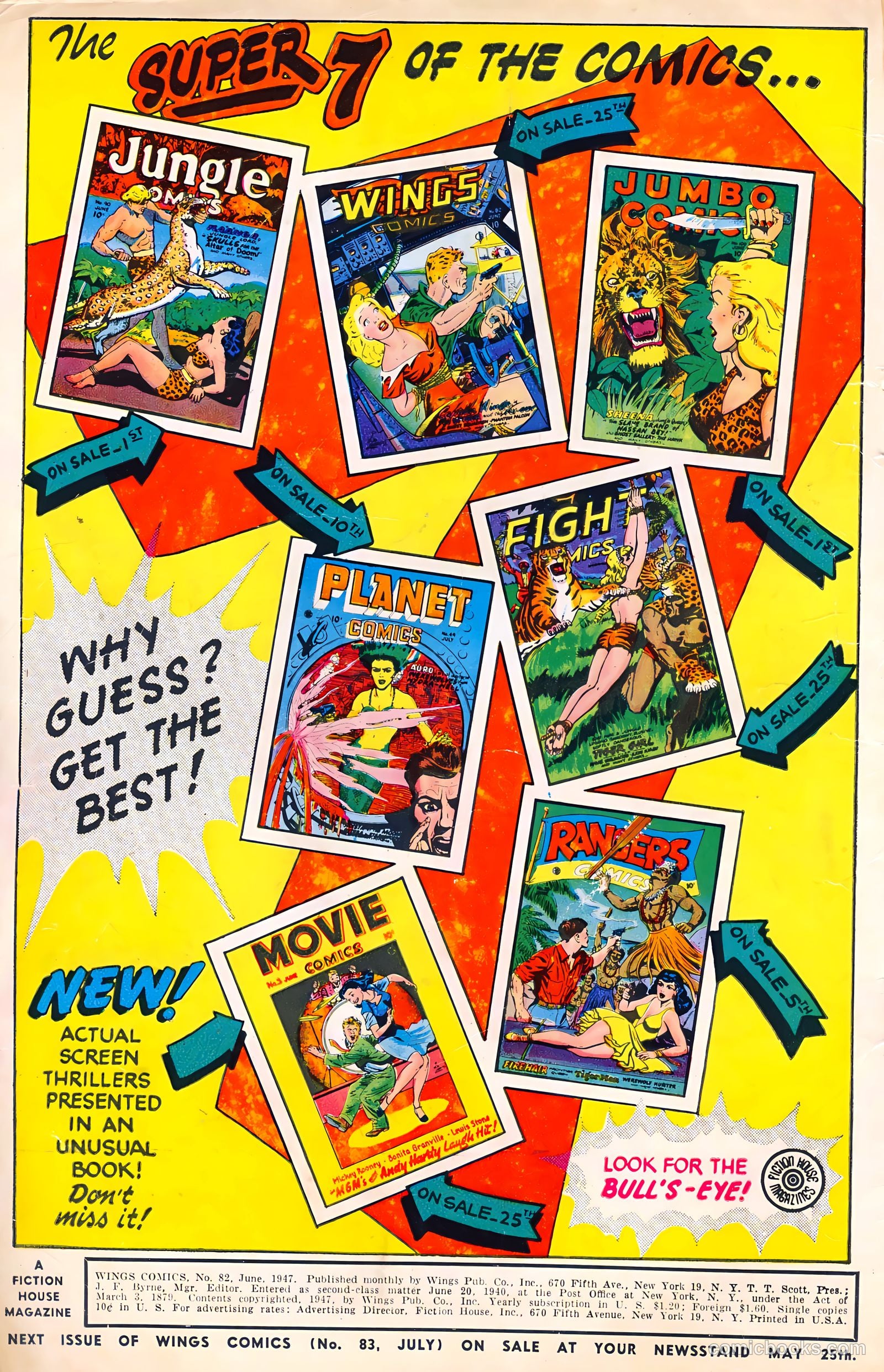 Wings Comics #82 (1947) — page 2 of 52