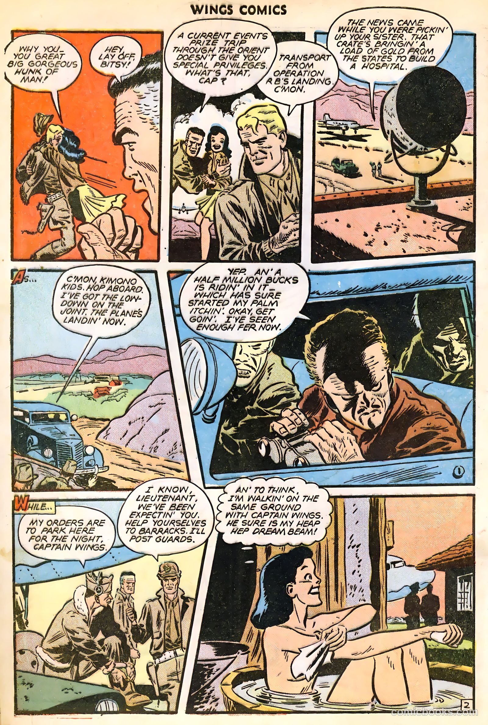 Wings Comics #82 (1947) — page 4 of 52