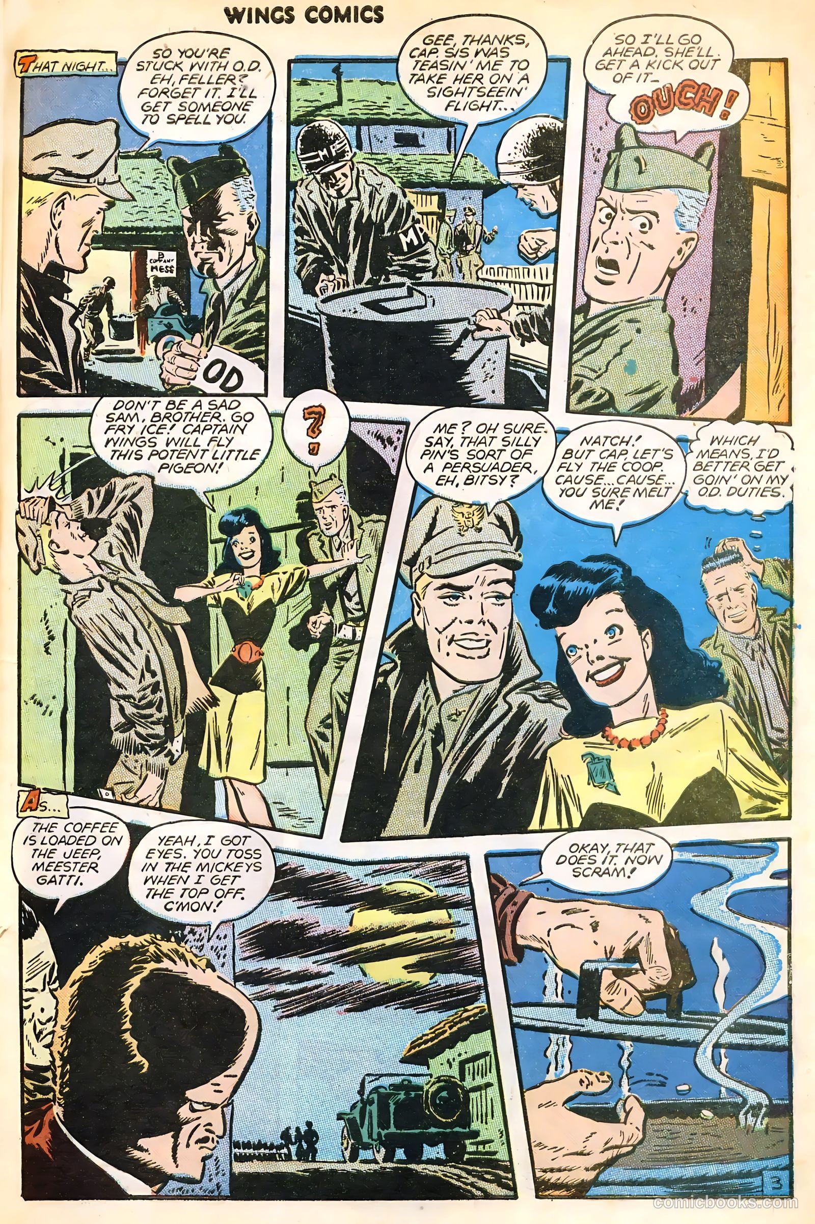 Wings Comics #82 (1947) — page 5 of 52