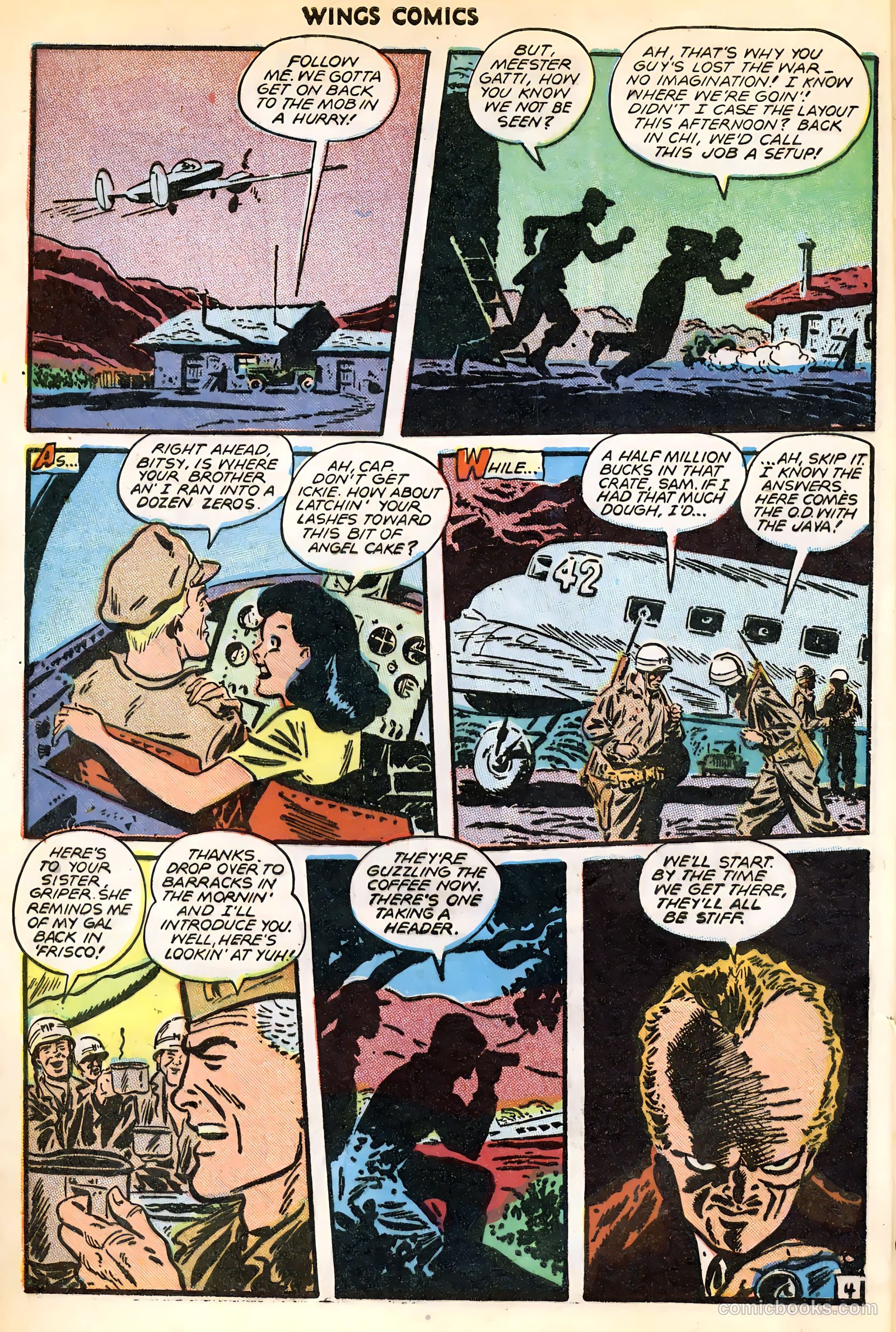 Wings Comics #82 (1947) — page 6 of 52
