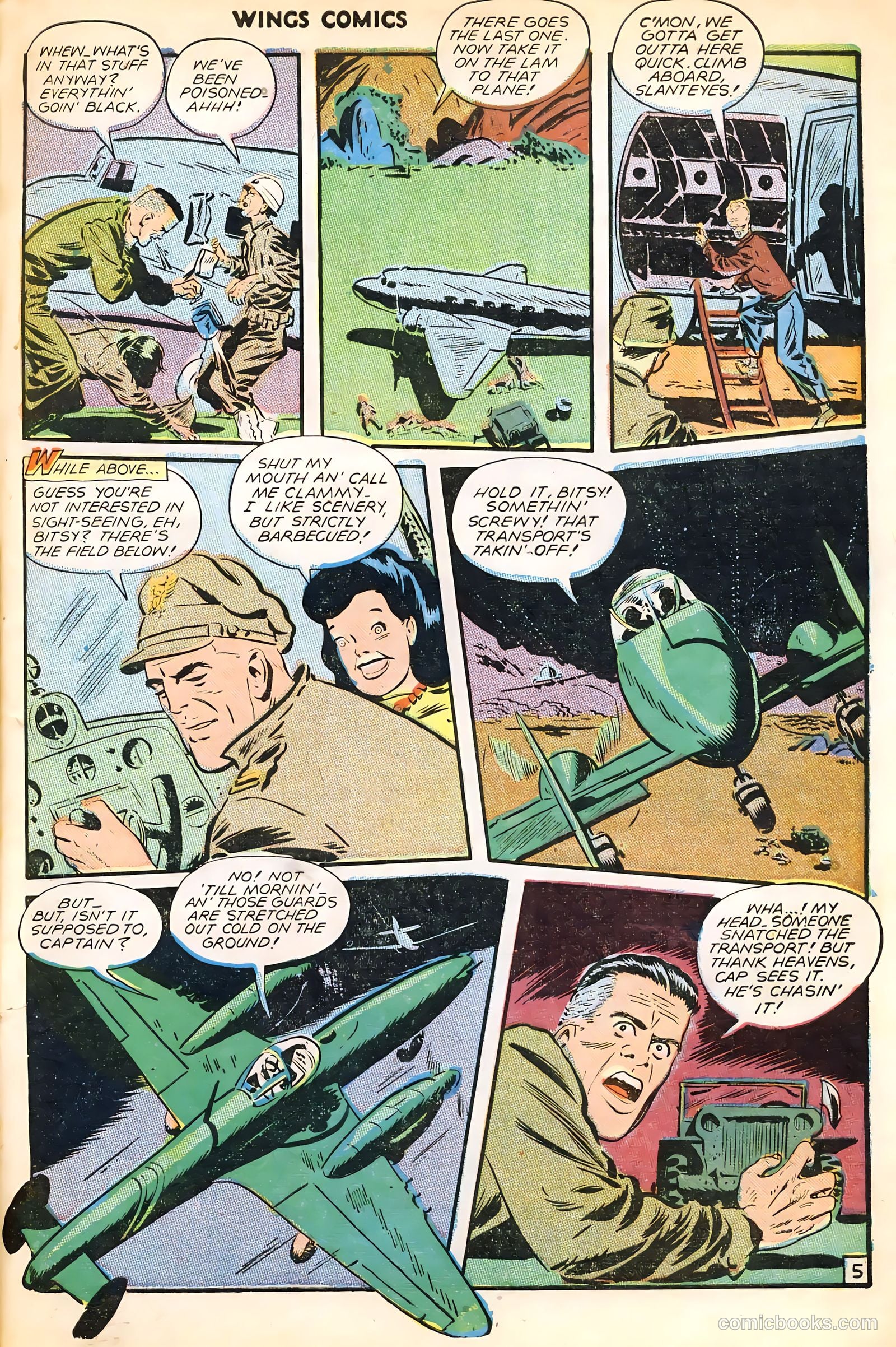 Wings Comics #82 (1947) — page 7 of 52