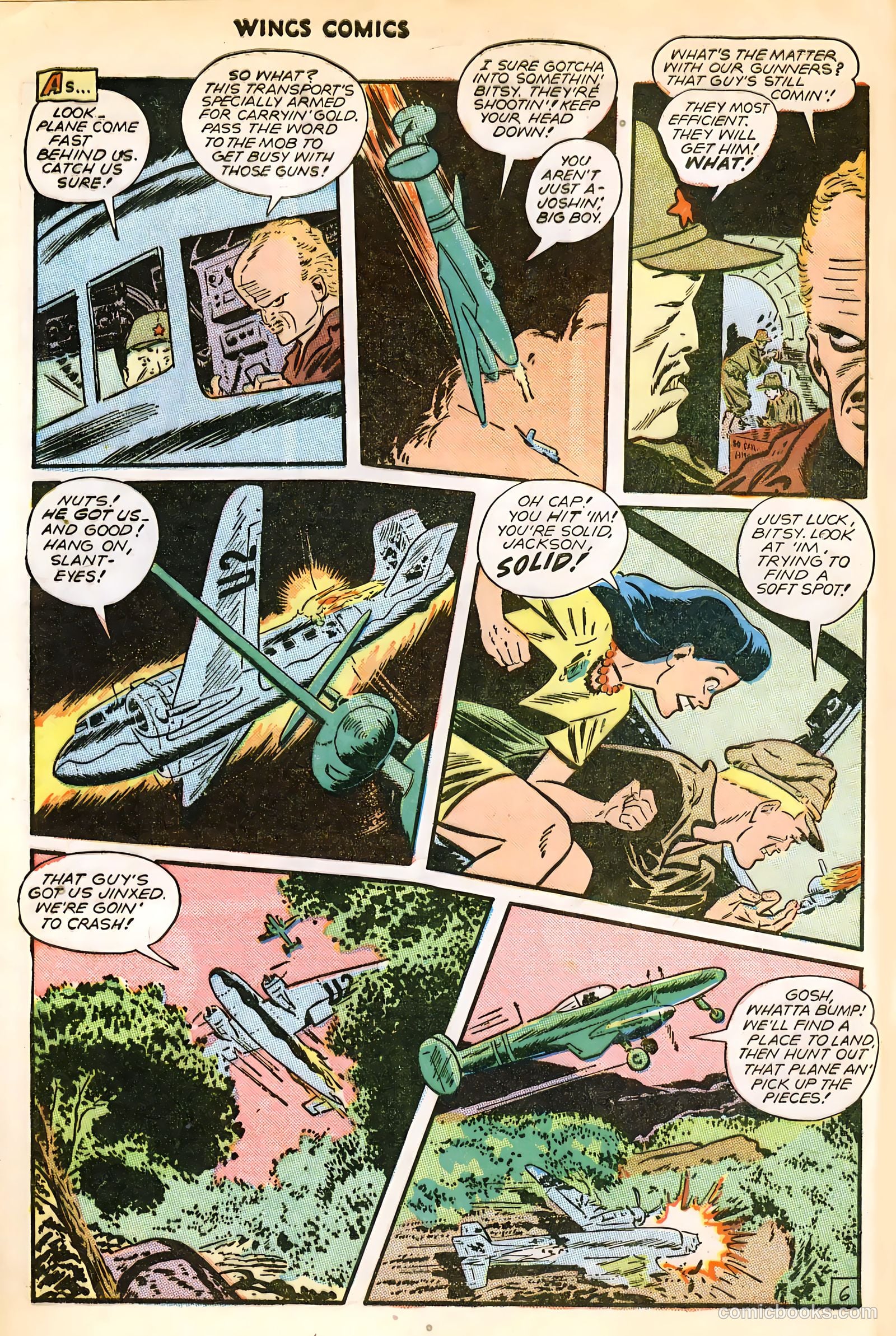 Wings Comics #82 (1947) — page 8 of 52