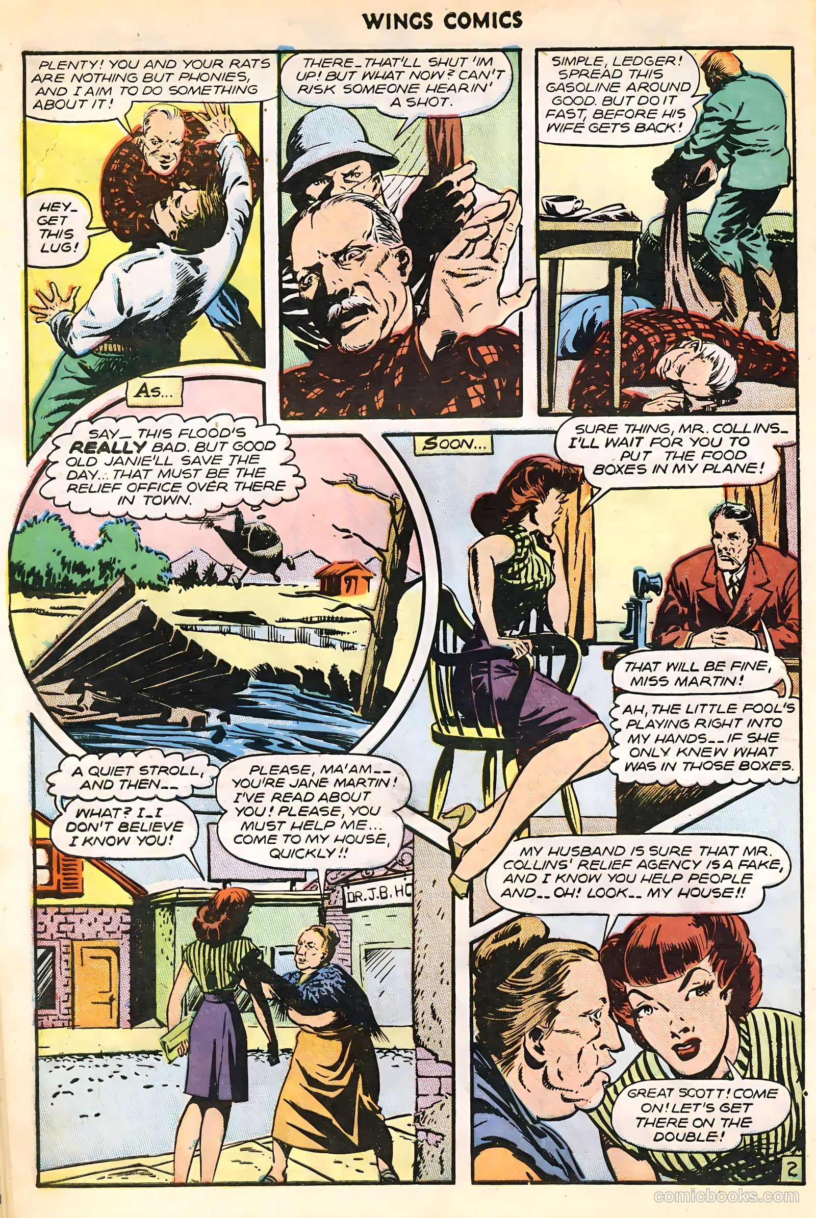 Wings Comics #82 (1947) — page 14 of 52