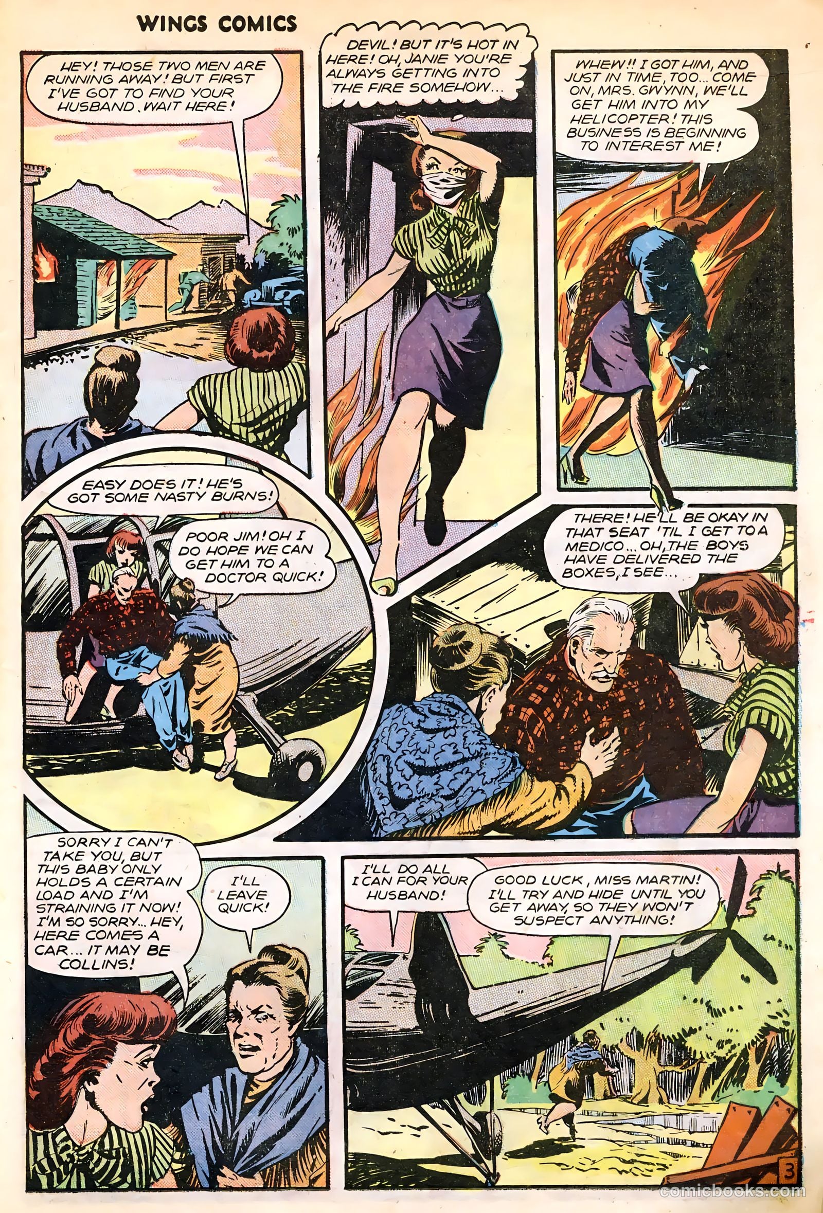Wings Comics #82 (1947) — page 15 of 52