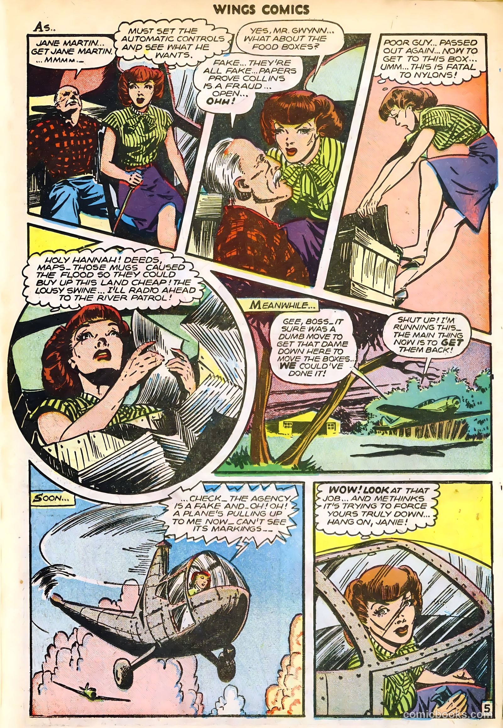 Wings Comics #82 (1947) — page 17 of 52
