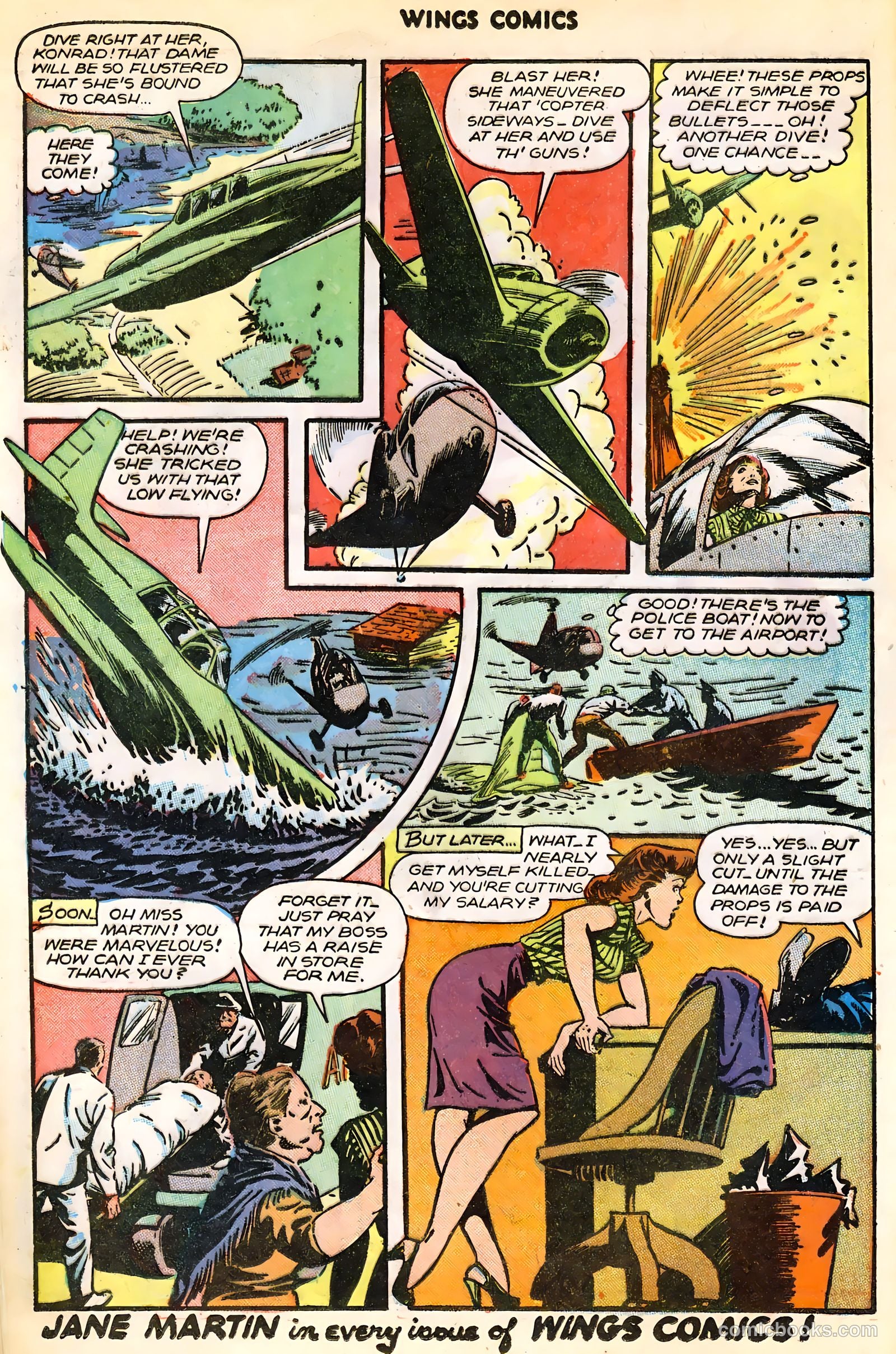 Wings Comics #82 (1947) — page 18 of 52