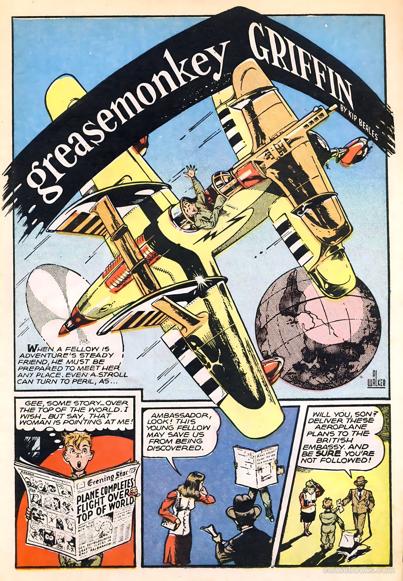 Wings Comics #82 (1947) — page 19 of 52