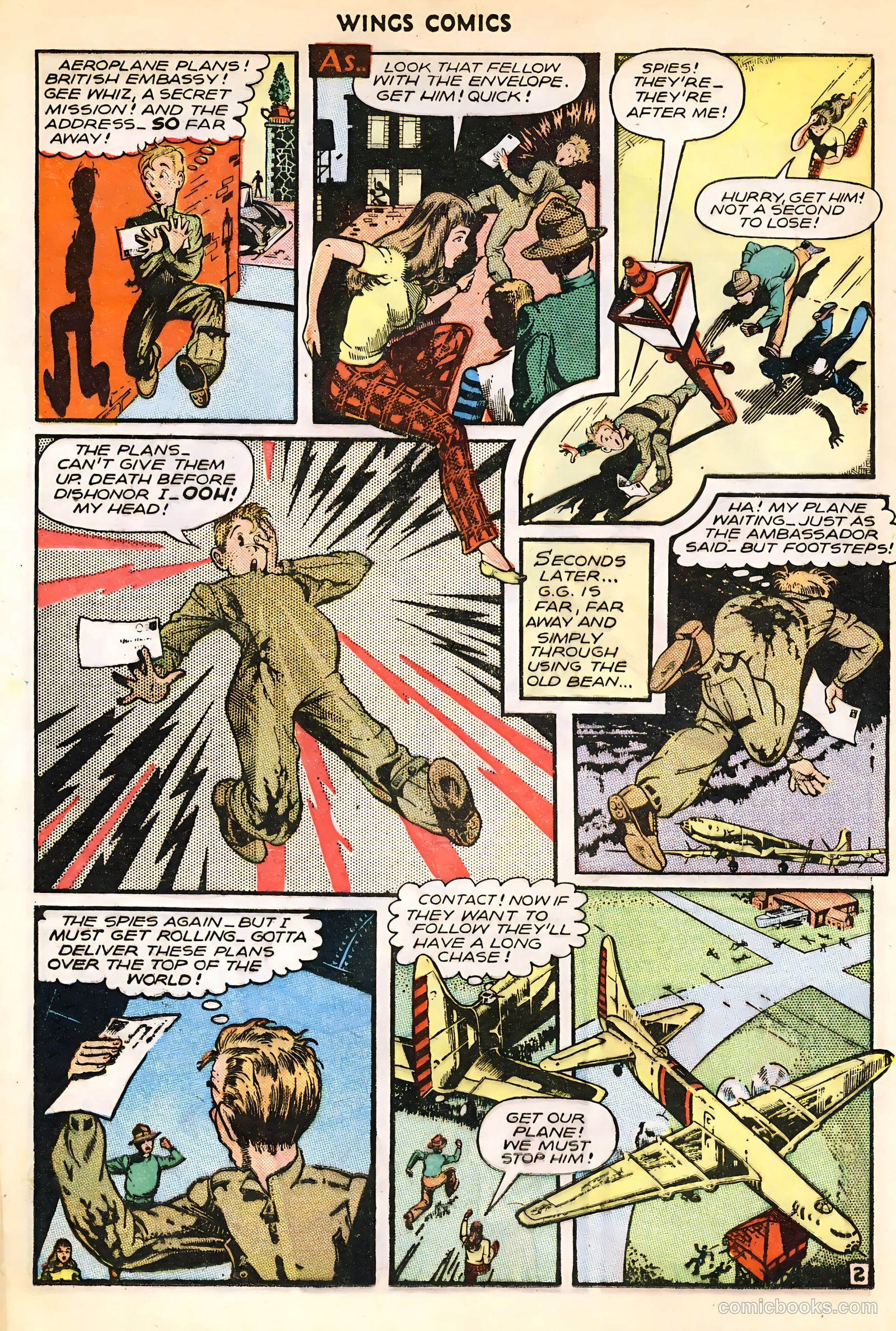 Wings Comics #82 (1947) — page 20 of 52