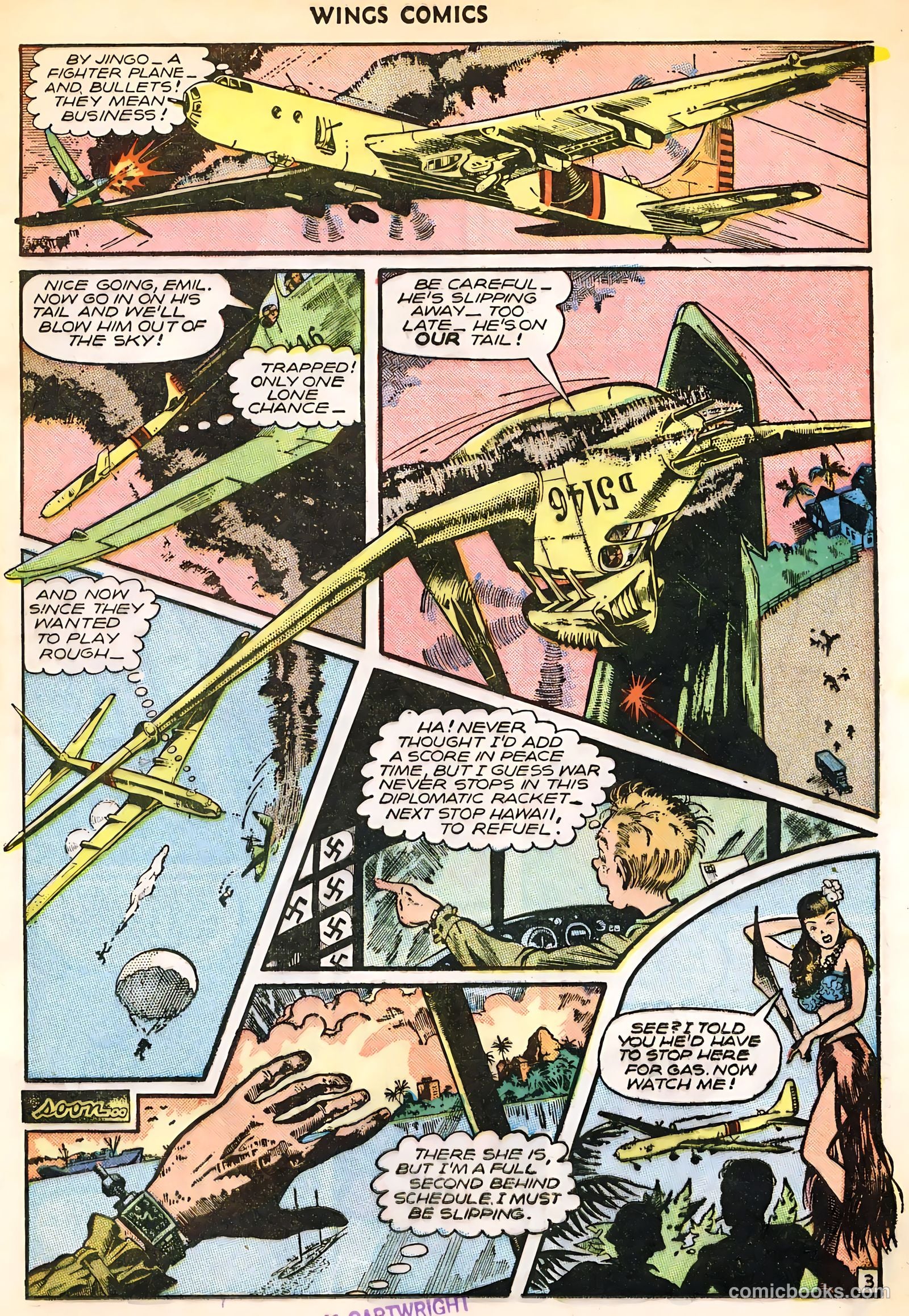 Wings Comics #82 (1947) — page 21 of 52