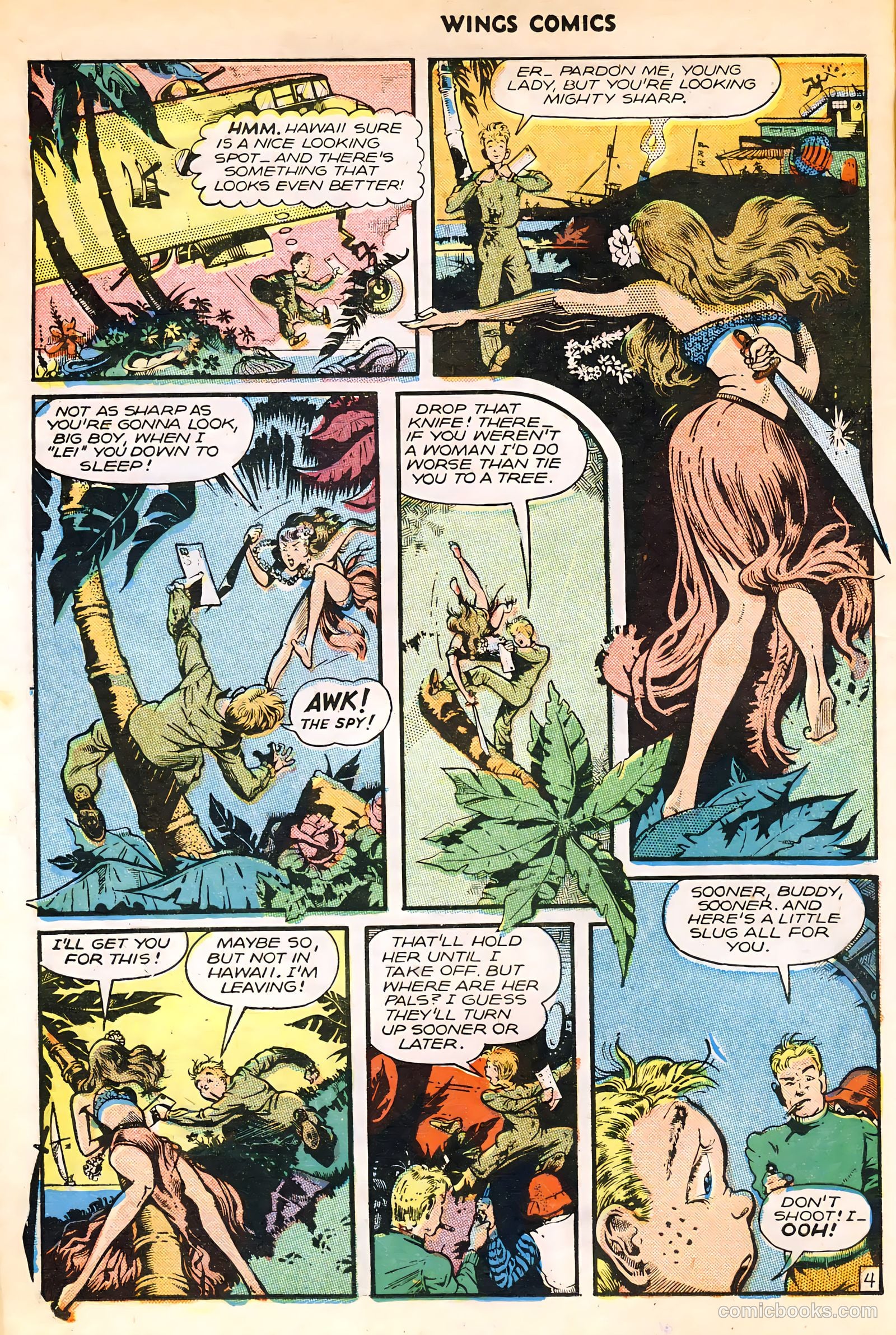 Wings Comics #82 (1947) — page 22 of 52