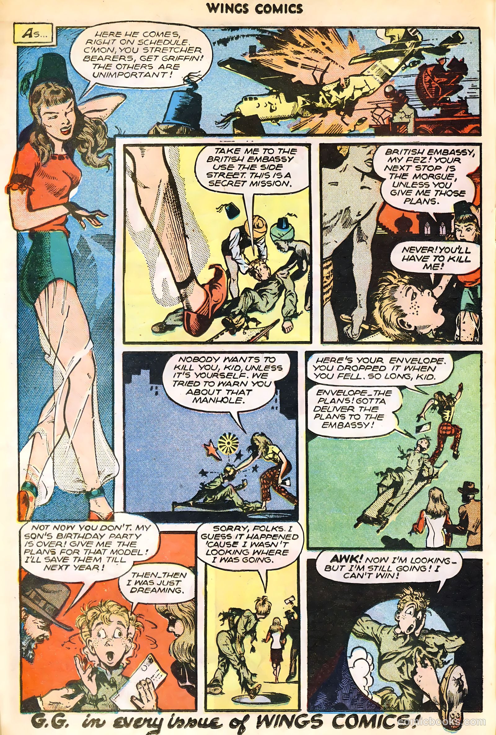 Wings Comics #82 (1947) — page 24 of 52