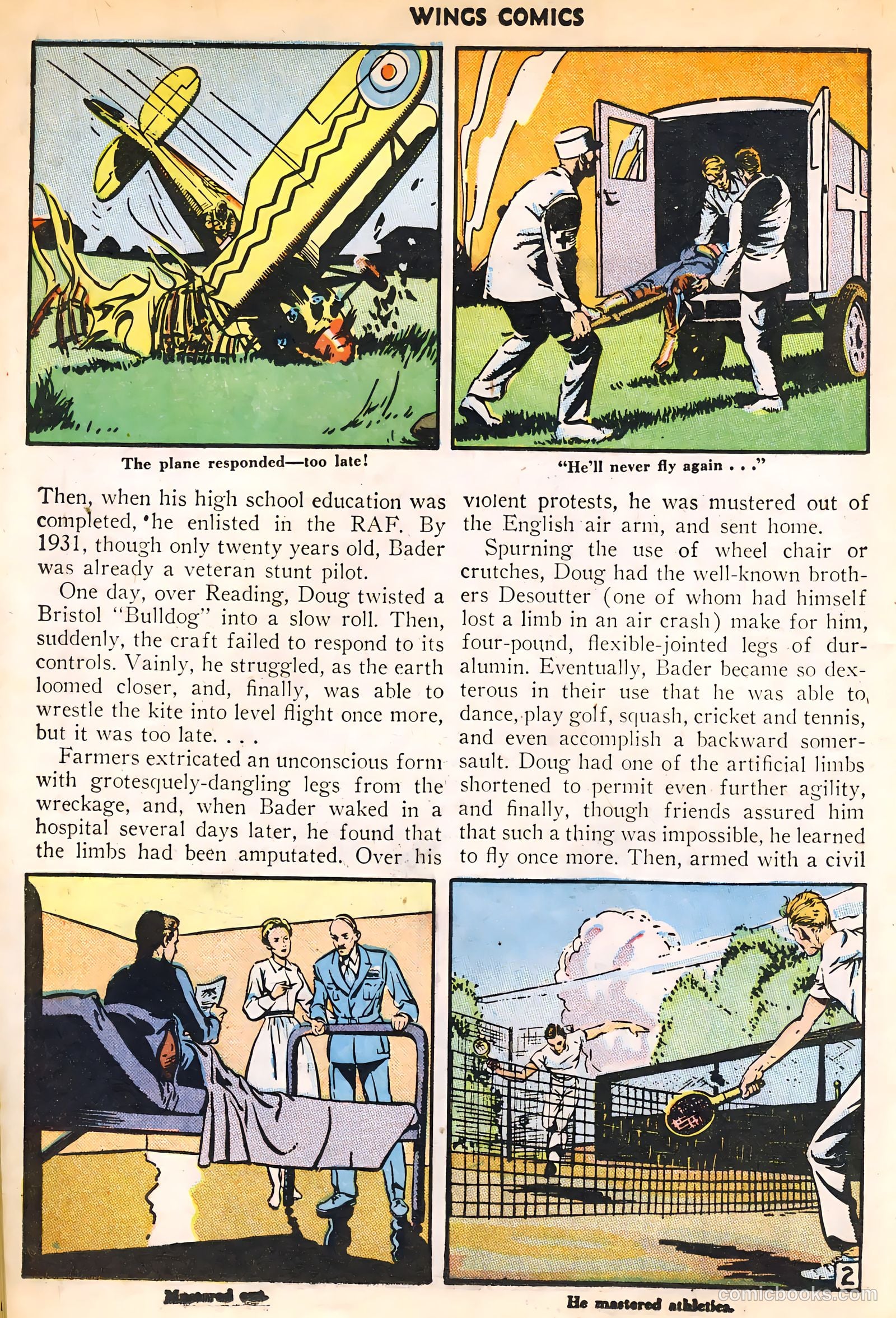 Wings Comics #82 (1947) — page 26 of 52