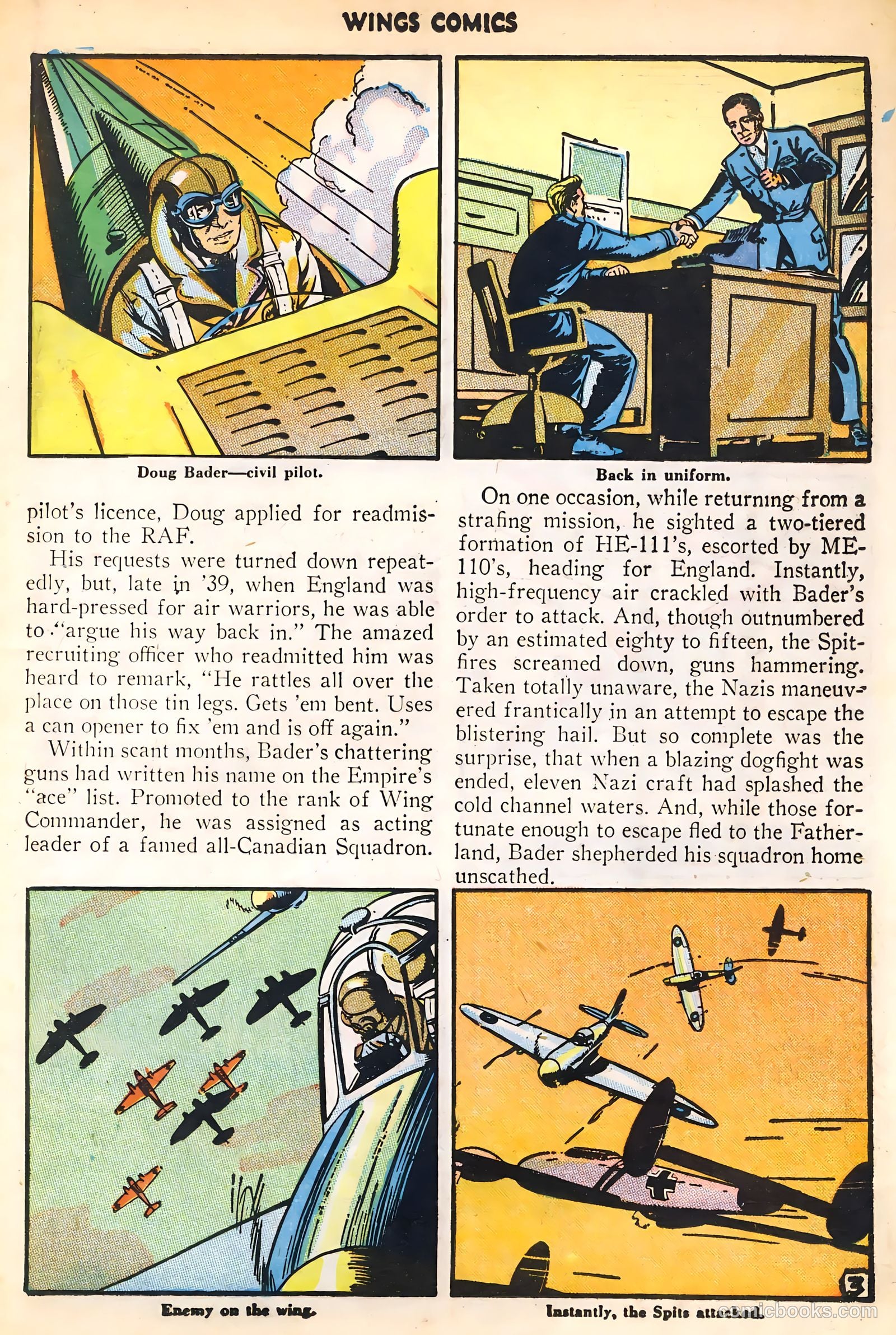 Wings Comics #82 (1947) — page 27 of 52