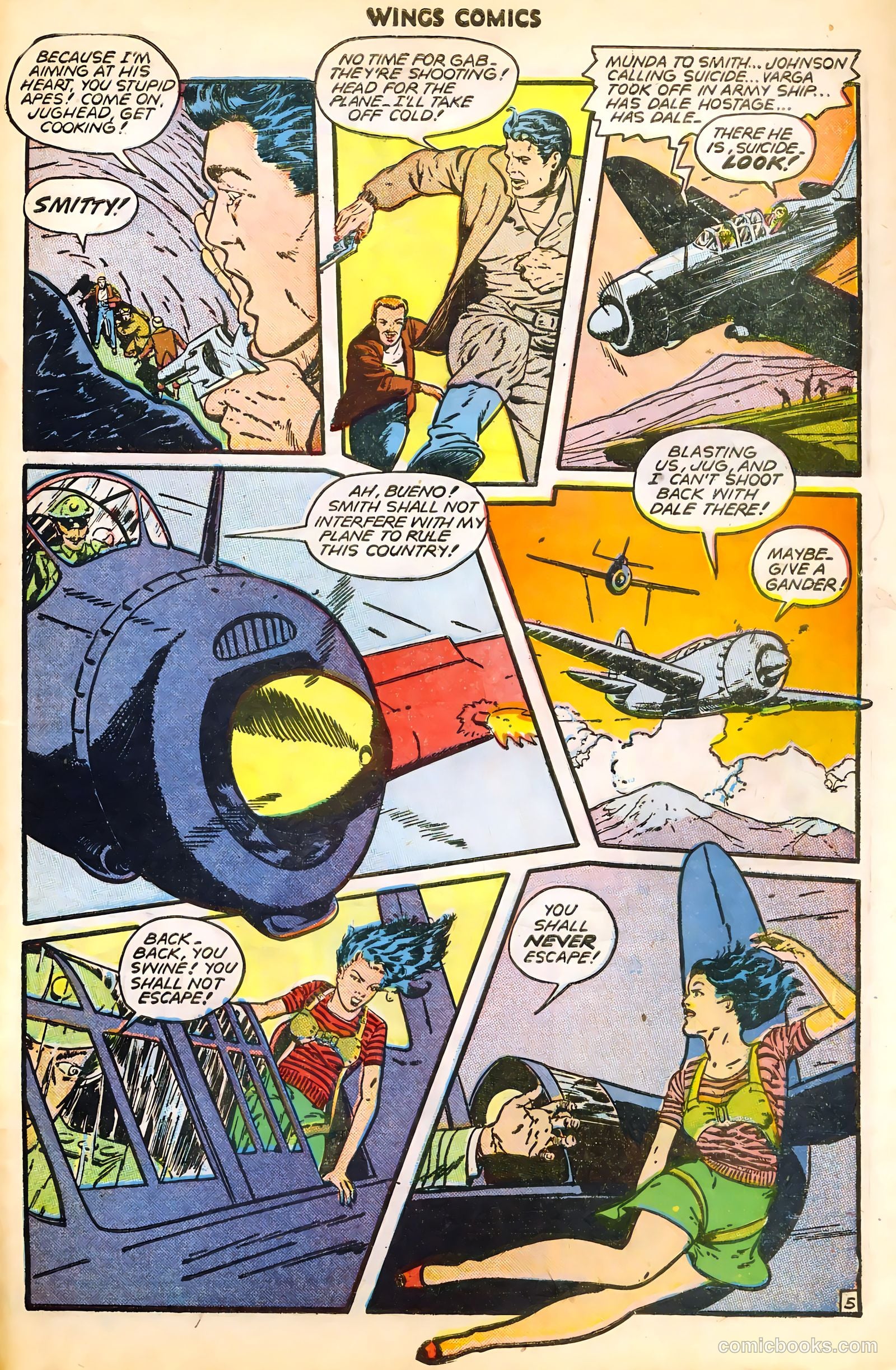 Wings Comics #82 (1947) — page 41 of 52