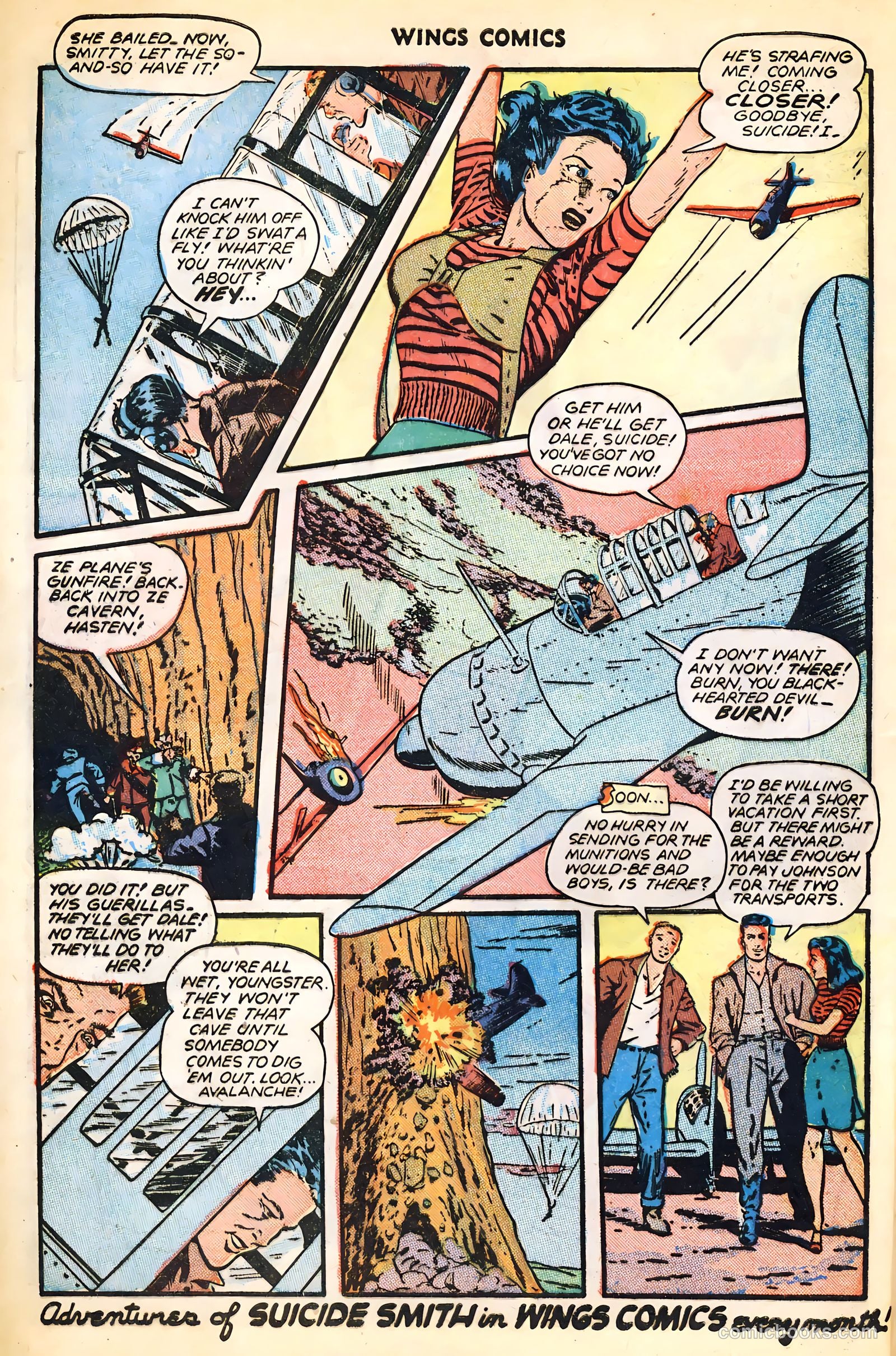 Wings Comics #82 (1947) — page 42 of 52