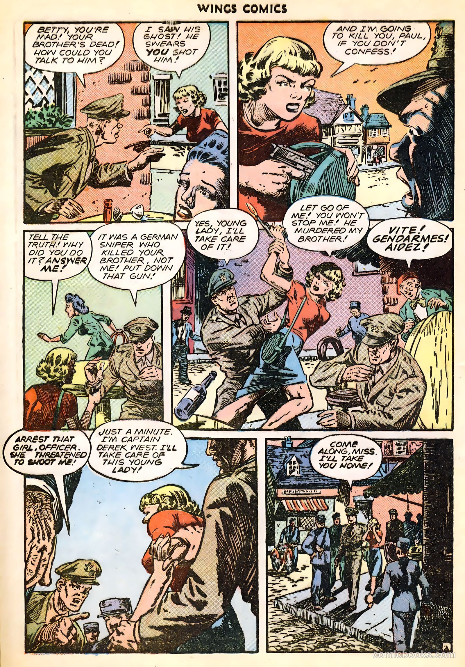 Wings Comics #82 (1947) — page 44 of 52