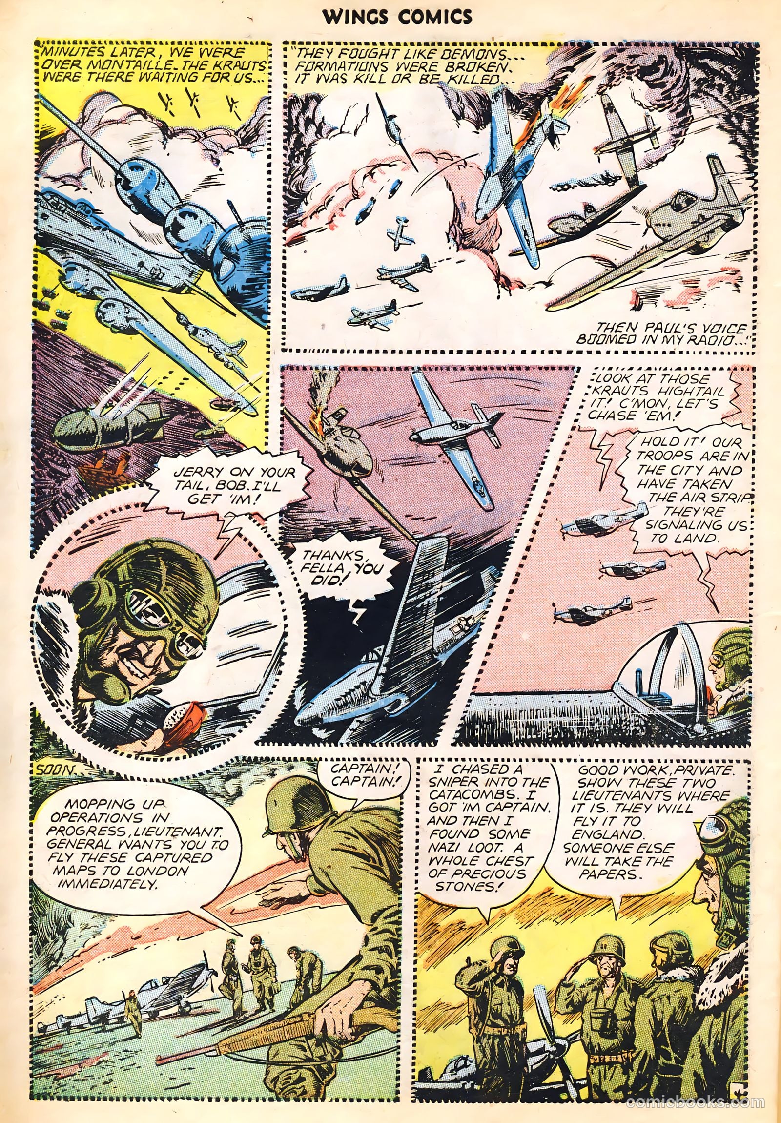 Wings Comics #82 (1947) — page 46 of 52