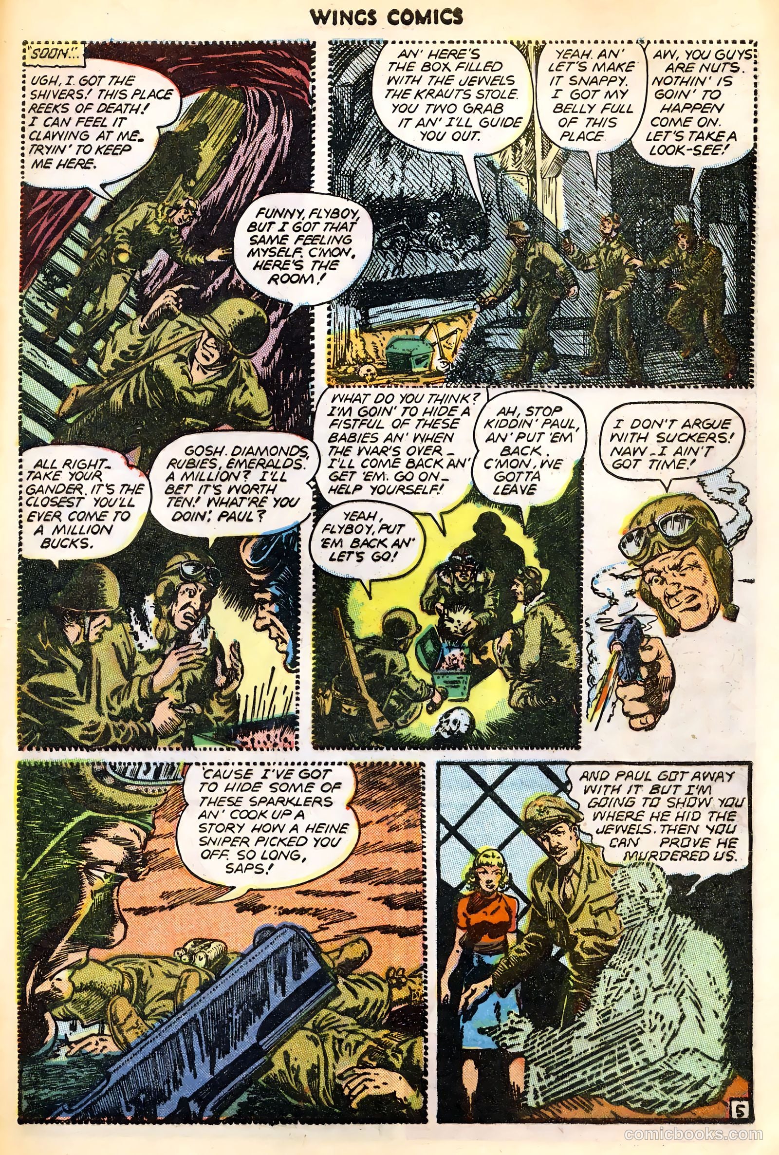 Wings Comics #82 (1947) — page 47 of 52