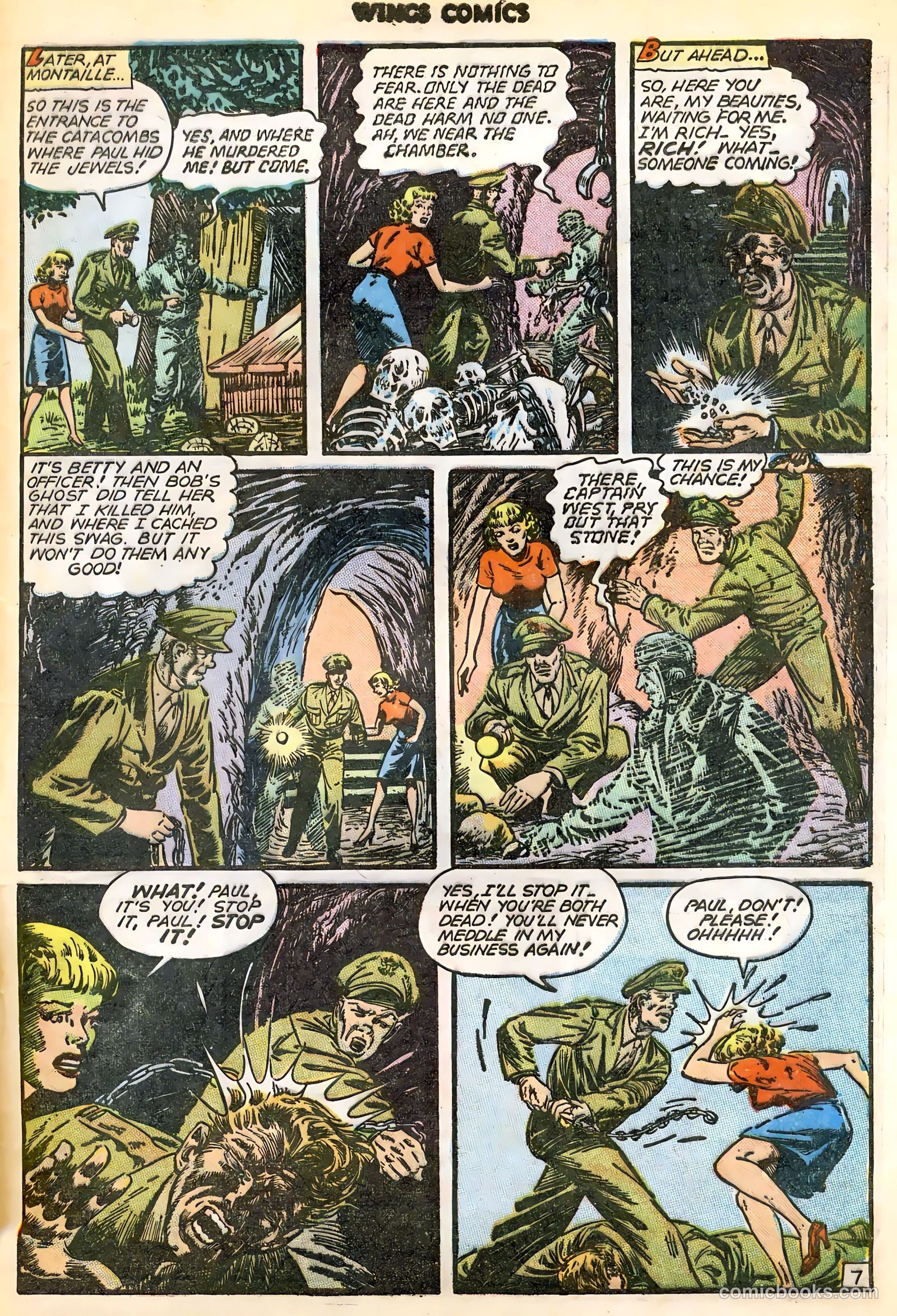 Wings Comics #82 (1947) — page 49 of 52