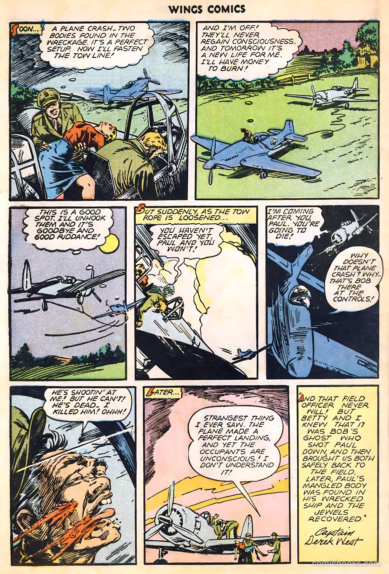 Wings Comics #82 (1947) — page 50 of 52