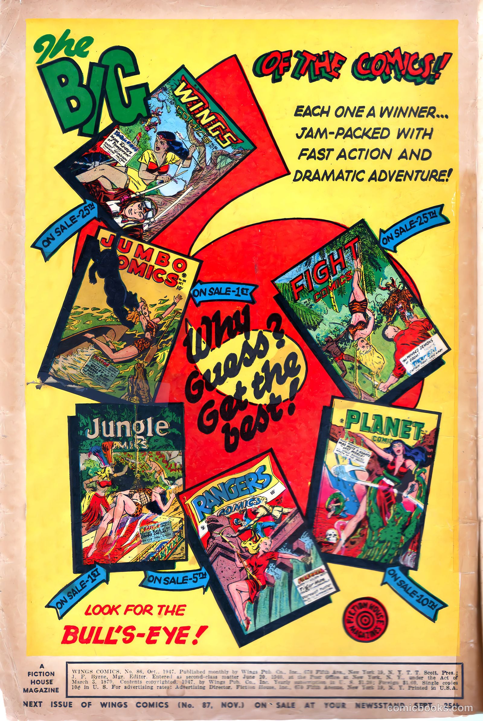 Wings Comics #86 (1947) — page 2 of 52