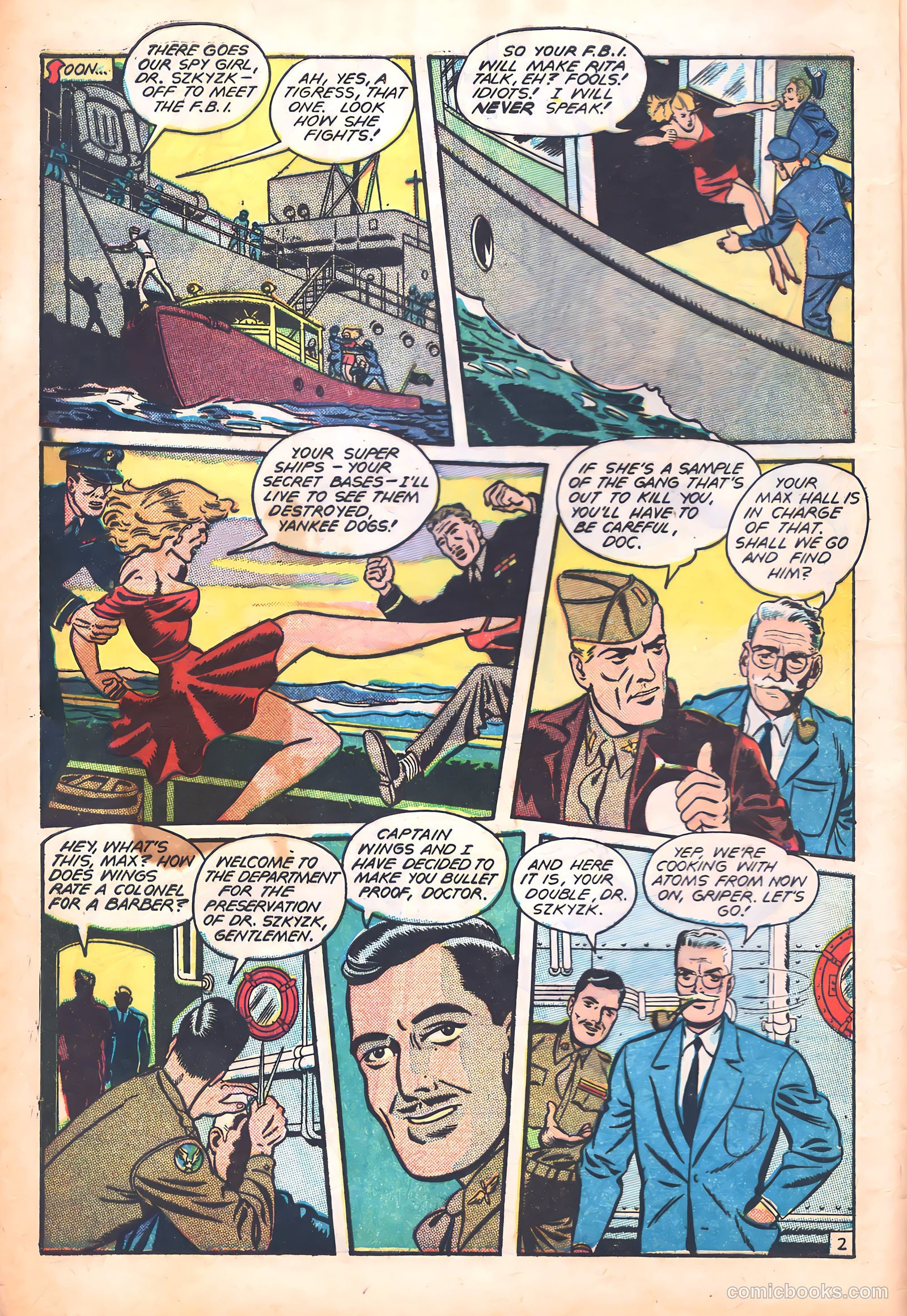 Wings Comics #86 (1947) — page 4 of 52